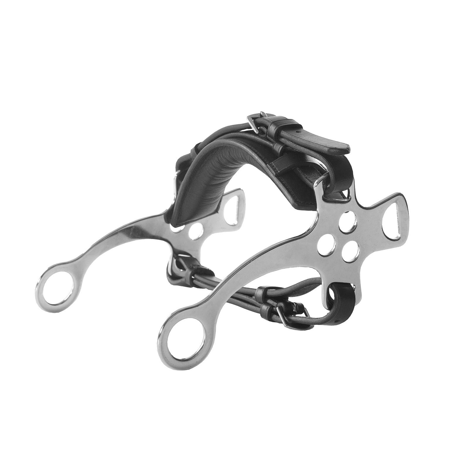 Horze Hackamore i læder Bid