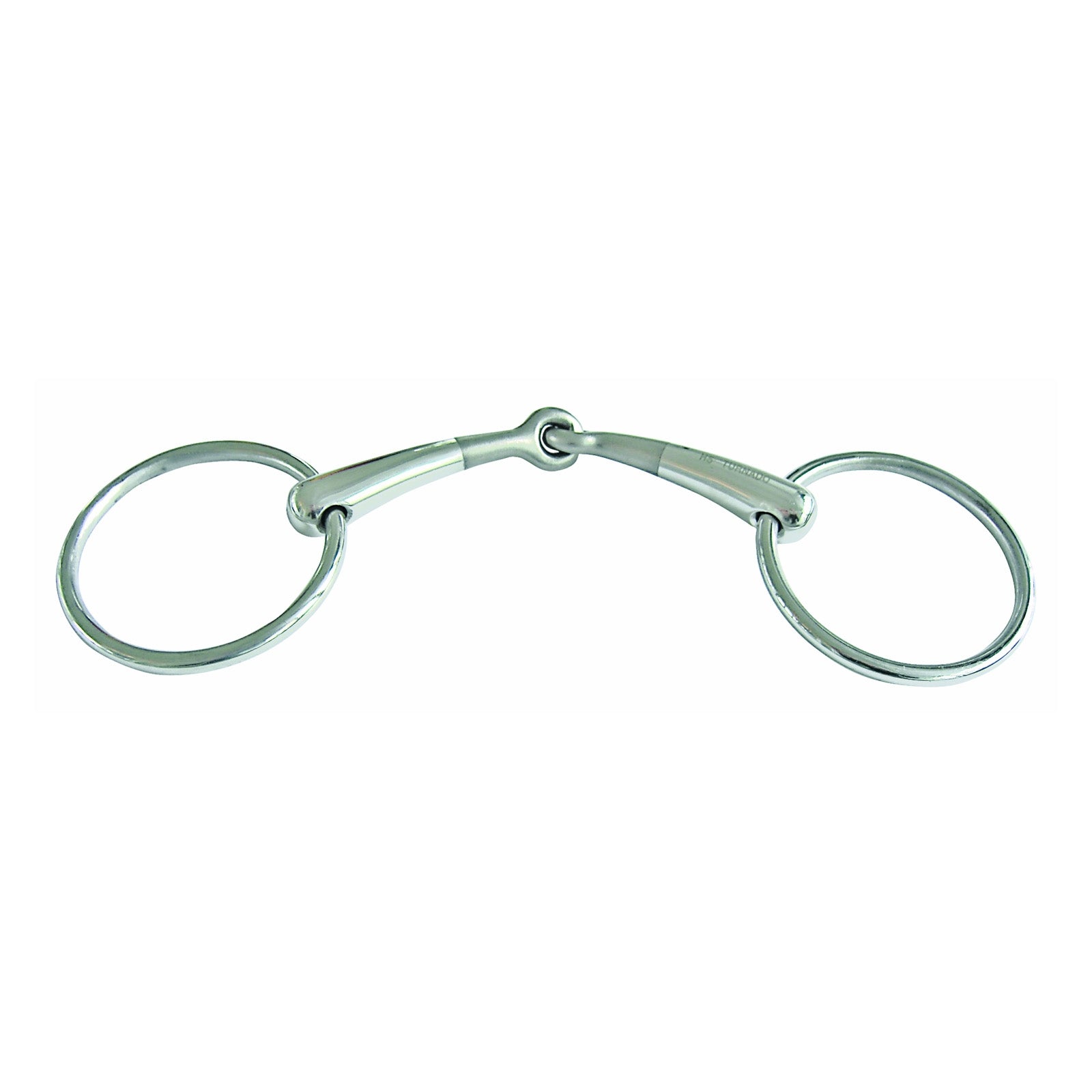 Sprenger Turnado Stainless Steel Loose Ring Snaffle, Single Jt. 16 mm Bid