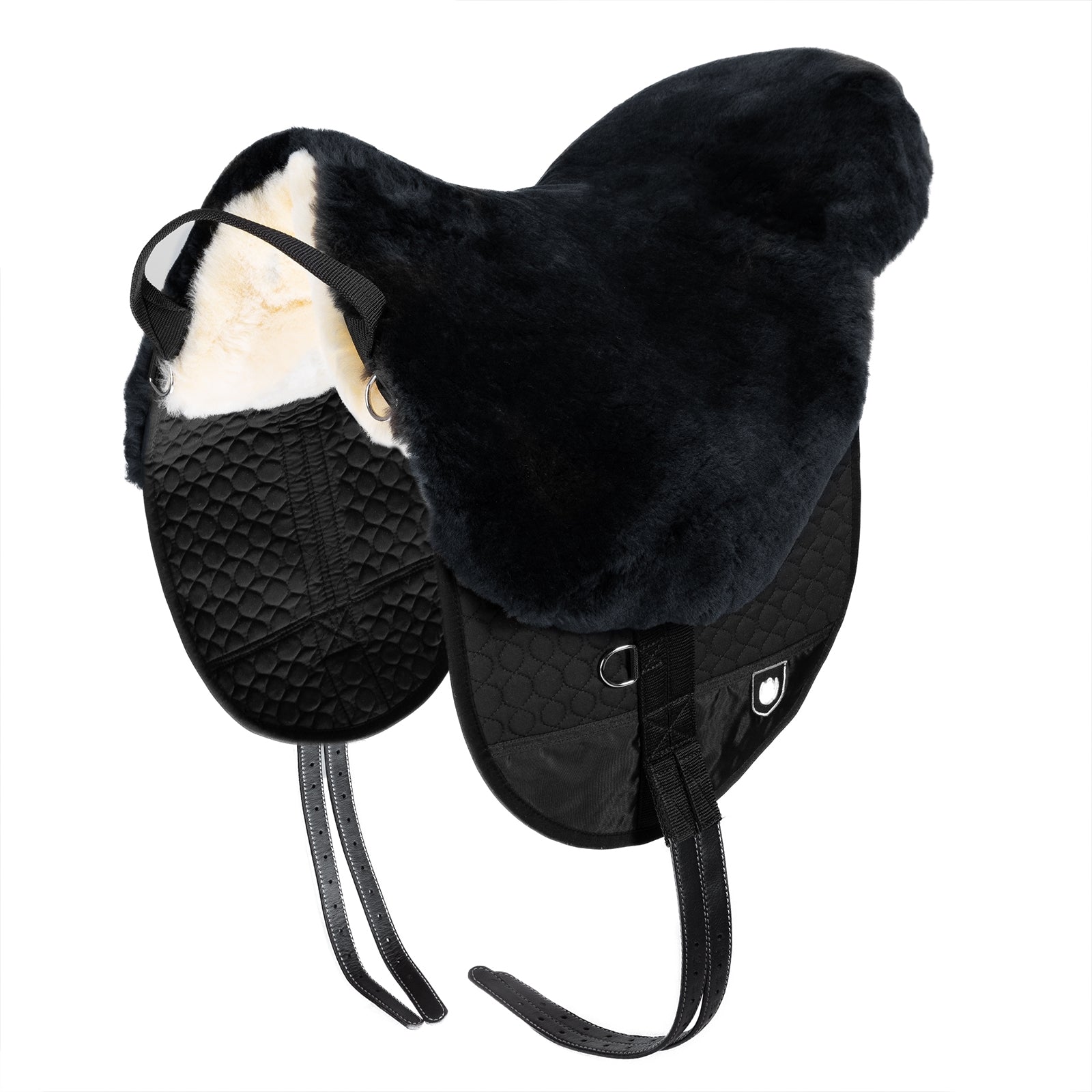 Christ Basic Plus Bareback sadel med lammeskind Sadler & gjorde