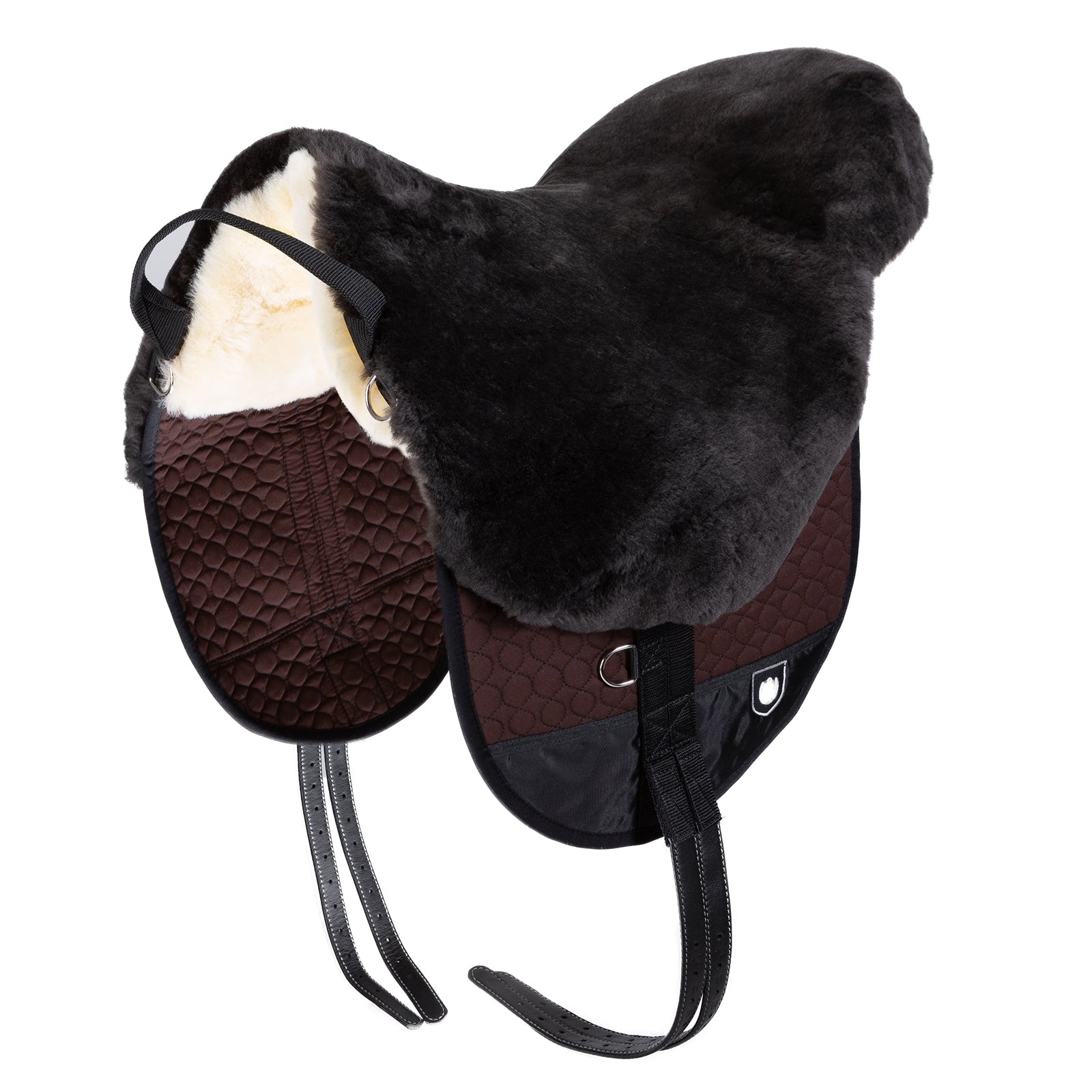 Christ Basic Plus Bareback sadel med lammeskind Sadler & gjorde