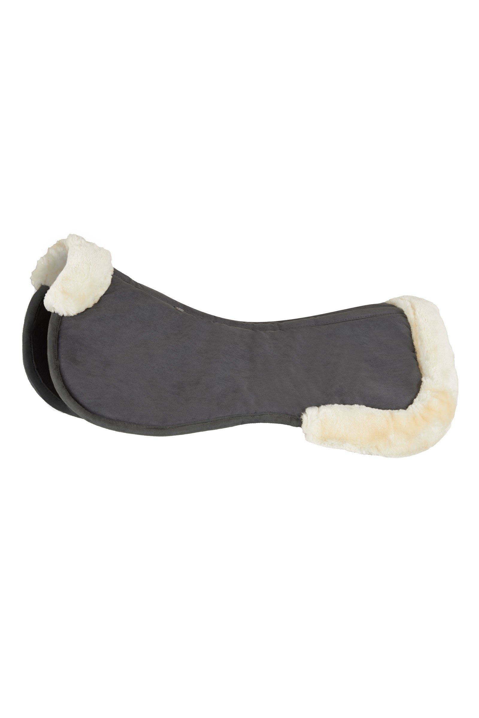 Horze Memory Foam pad med faux fur Sadelunderlag