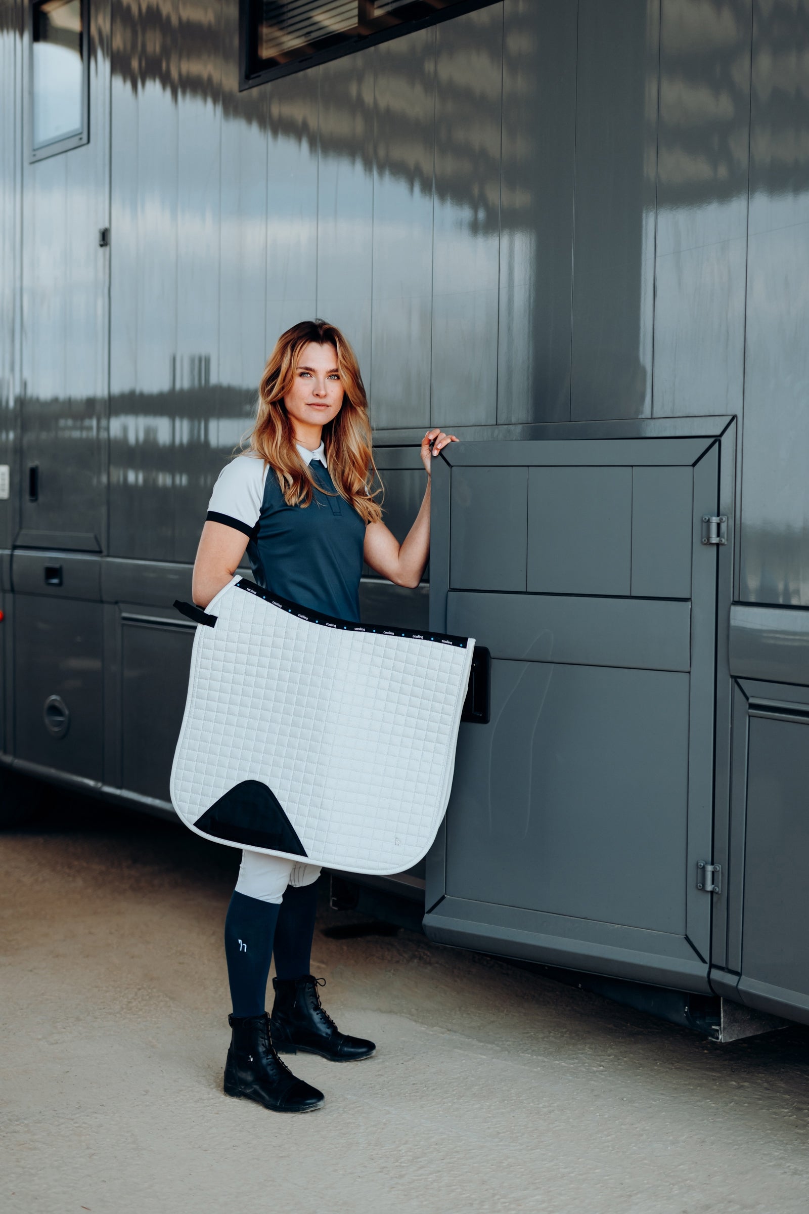 Horze Cooling Dressage Saddle Pad Saddle Pads