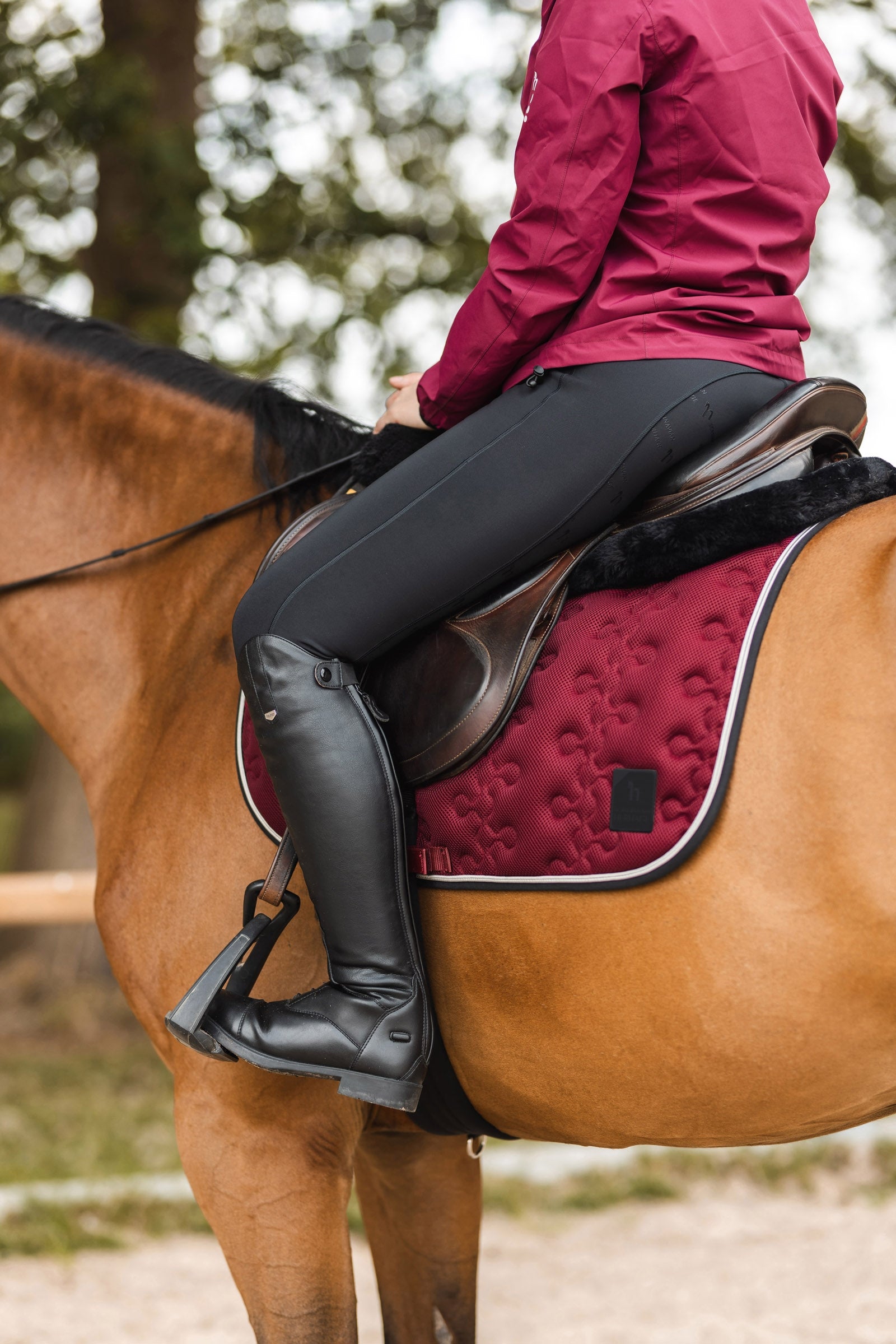 Horze Smoky Twilight Jumping Saddle Pad Saddle Pads