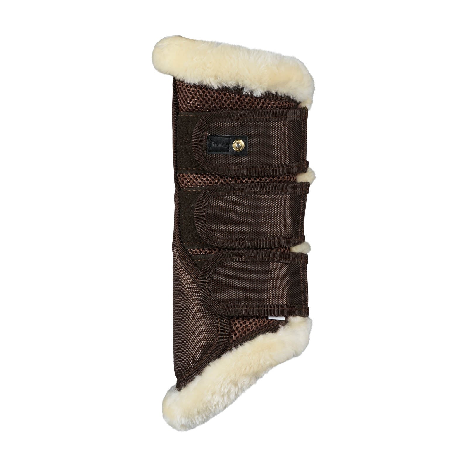 Horze Lincoln Brushing Boots with Fur Leg Protection & Hoof Protection for Horses