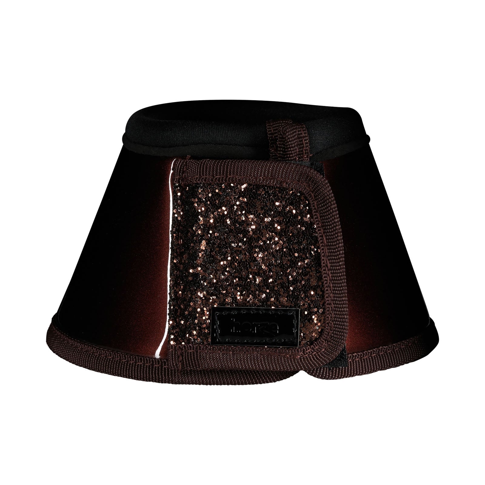 Horze Bell Boots with Glitter Leg Protection & Hoof Protection for Horses
