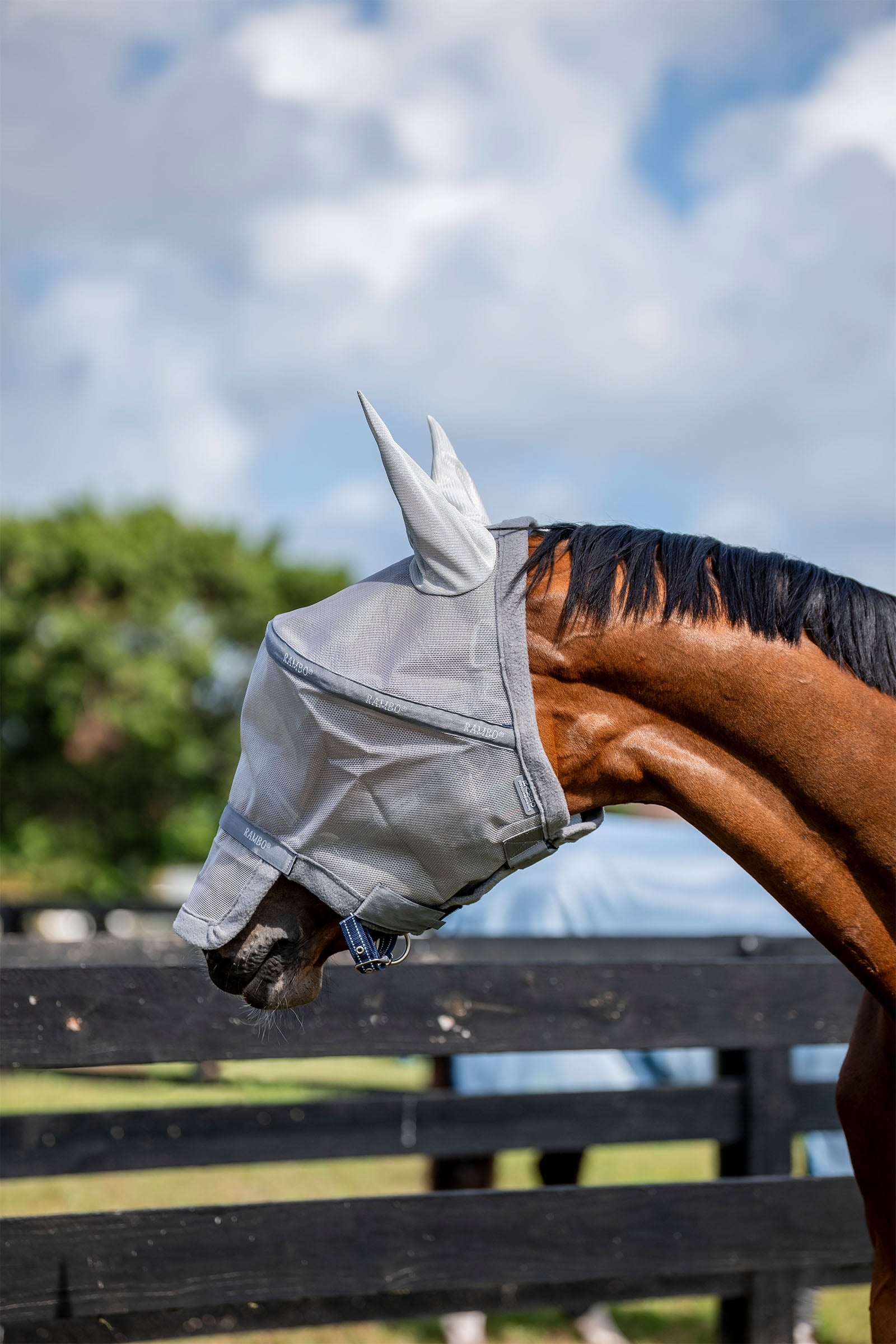 Horseware Rambo Plus fluemaske Fluebeskyttelse