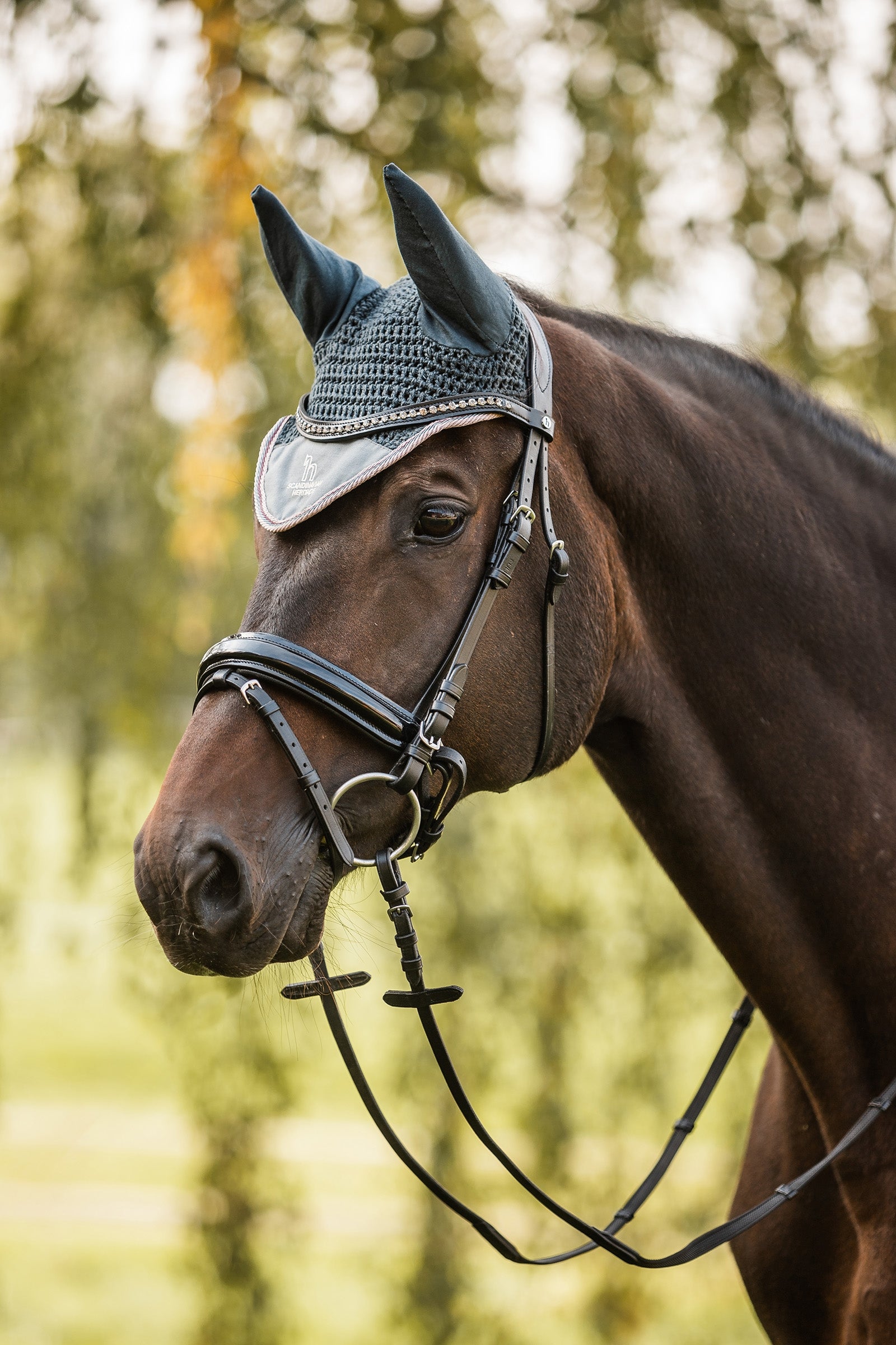 Horze Leighton Teens Collection Ear Net Saddle Pads