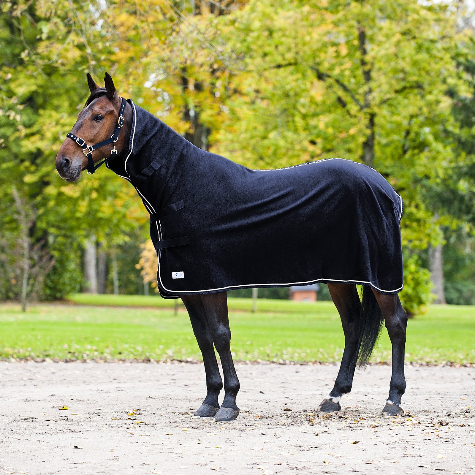 Finntack Leiedekken med høy nakke, fleece Hestedækken