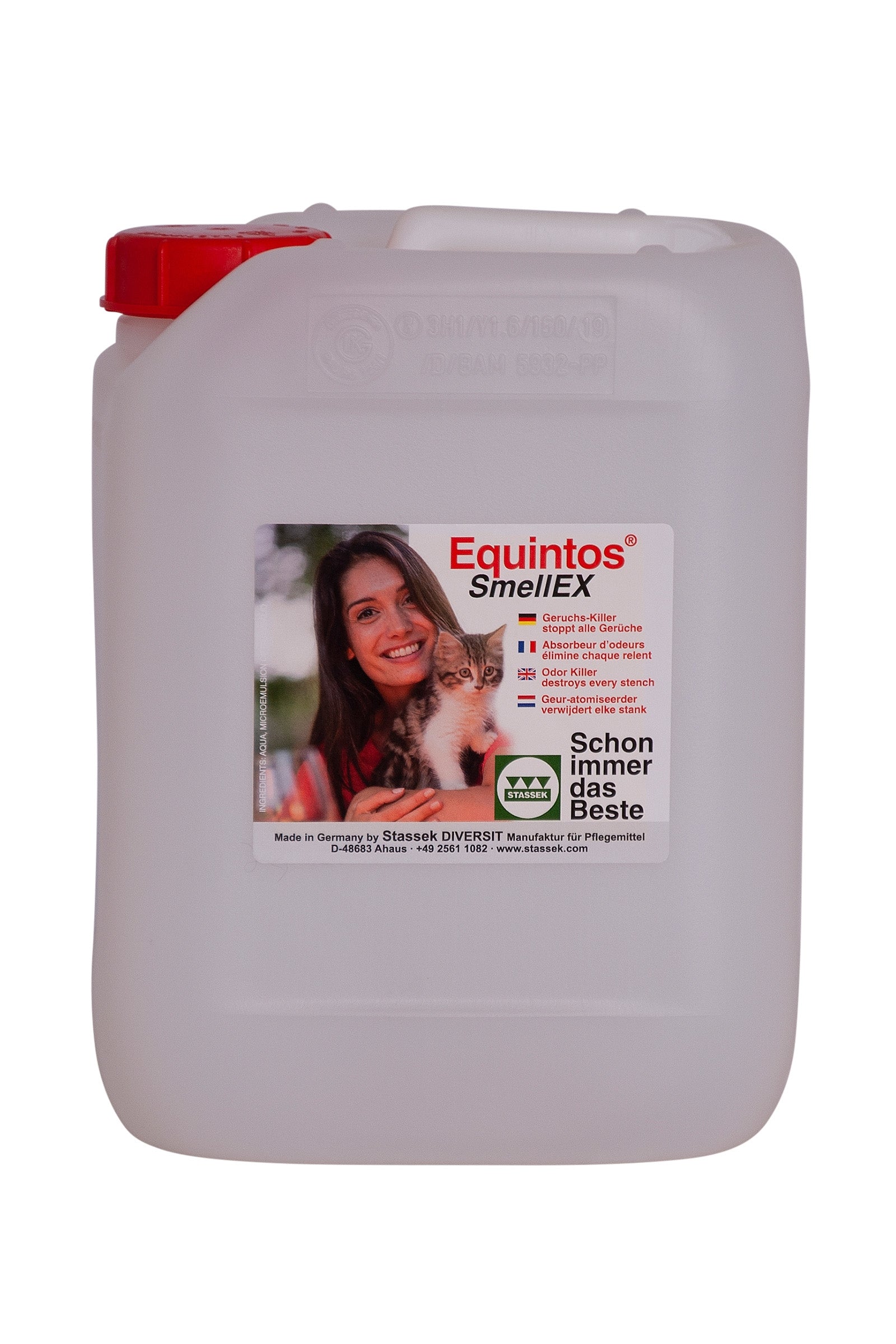 Stassek Equintos Smellex lugtfjerner, 2 liter Plejeprodukter
