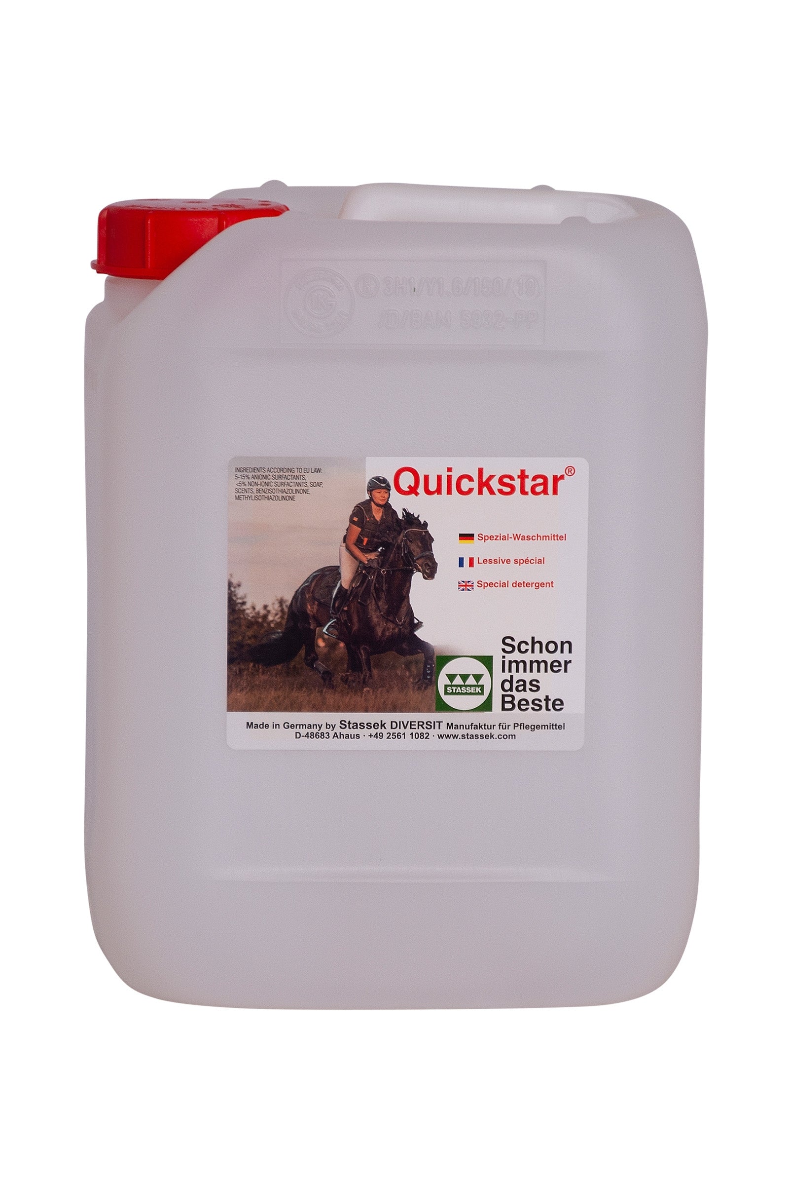 Stassek Quickstar Leather and Wool Care Detergent, 2 liter Plejeprodukter