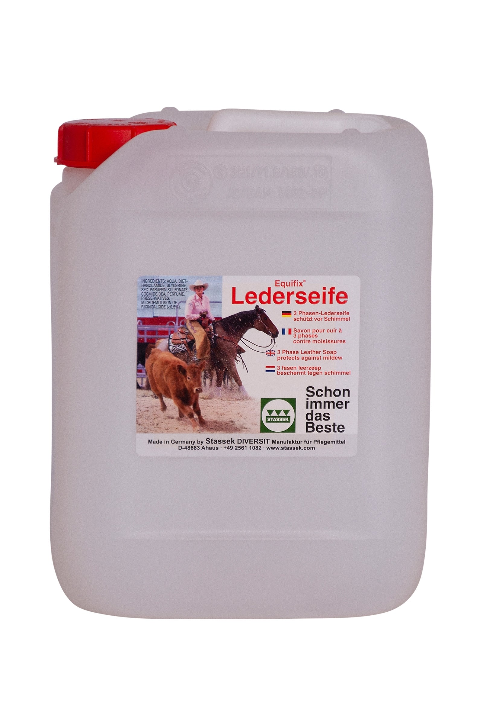 Stassek Equifix 3-phase Leather Soap, 2 liter Plejeprodukter