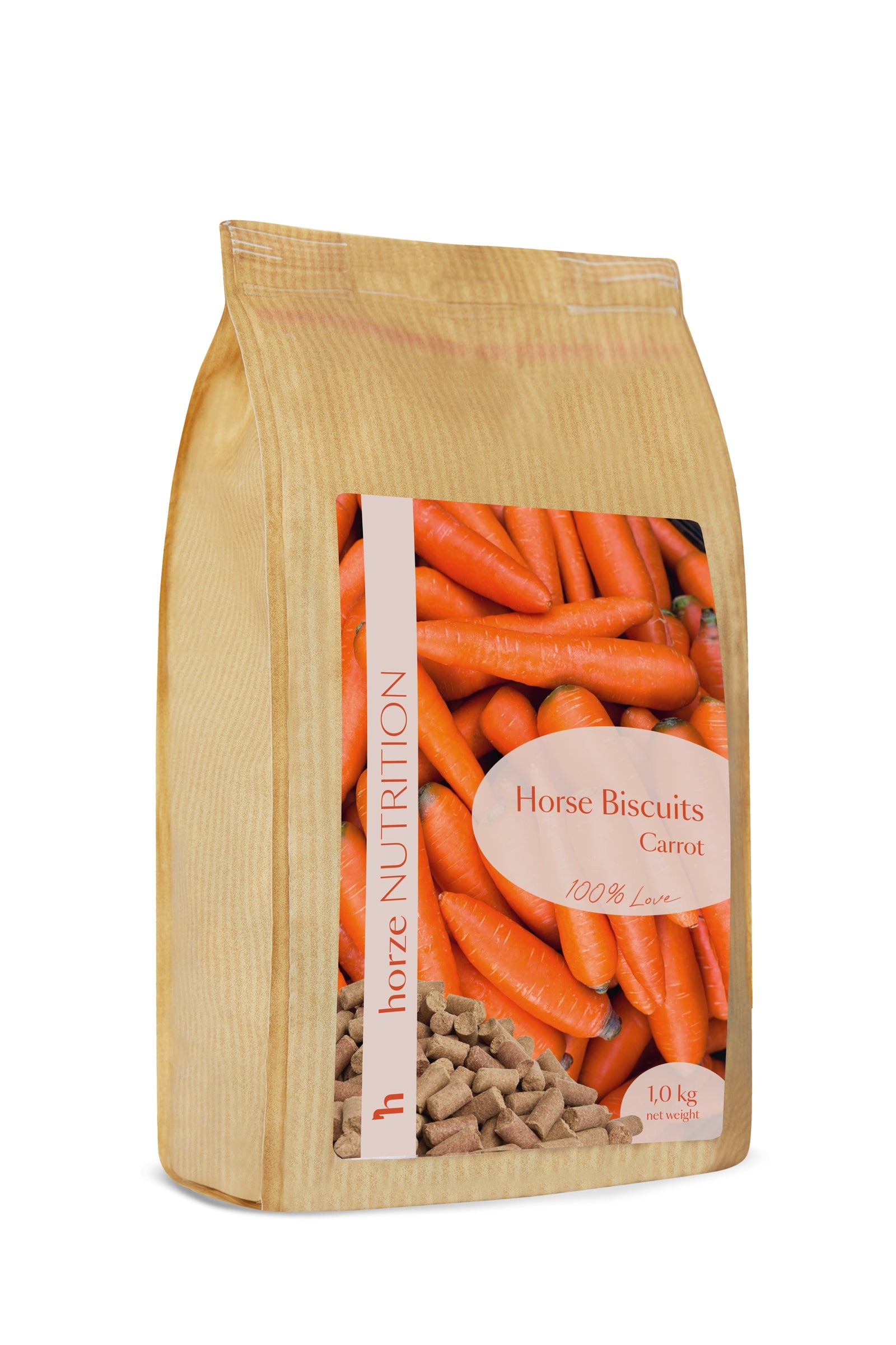 Horze Godbidder med Gulerod, 1kg Horse Feed & Nutrition