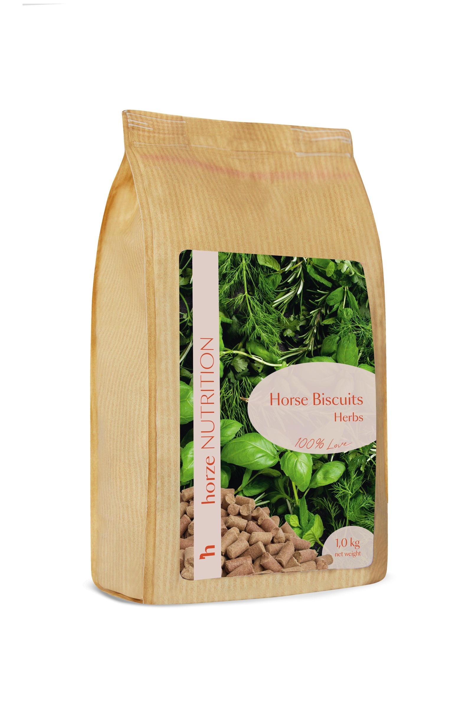 Horze Godbidder med Urter, 1kg Horse Feed & Nutrition