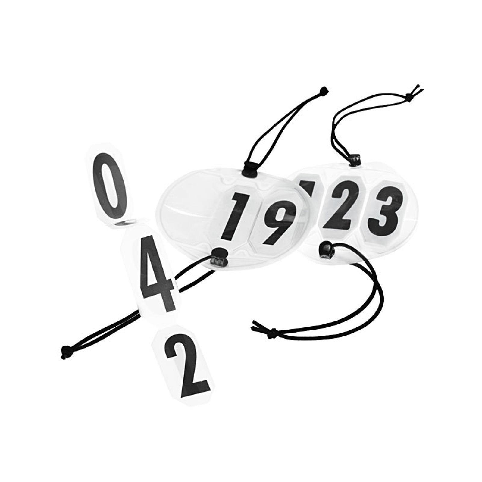 Horze trensenummer, stor rund. Ridetøj til dame