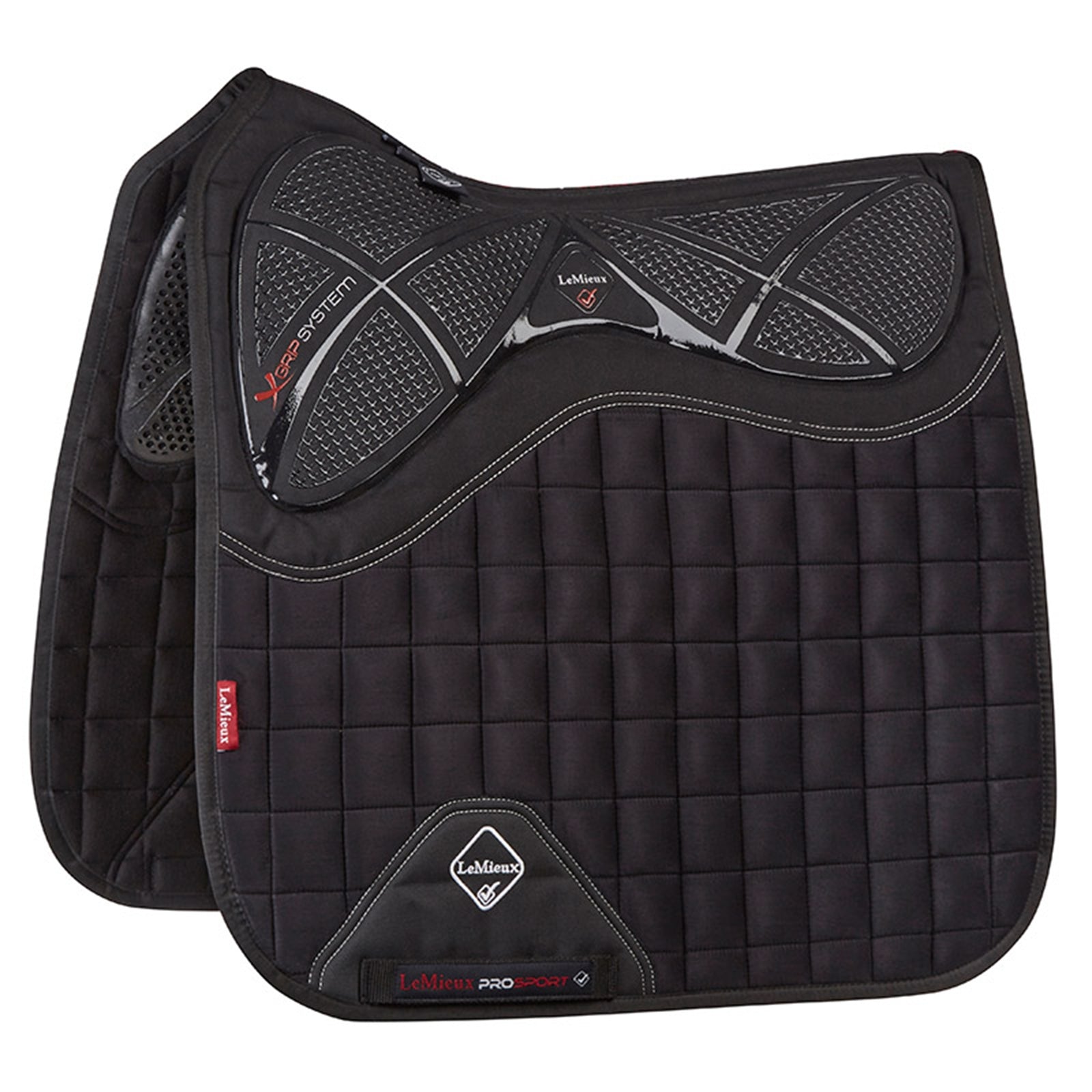 LeMieux X-Grip Twin Sided Dressurunderlag Sadelunderlag