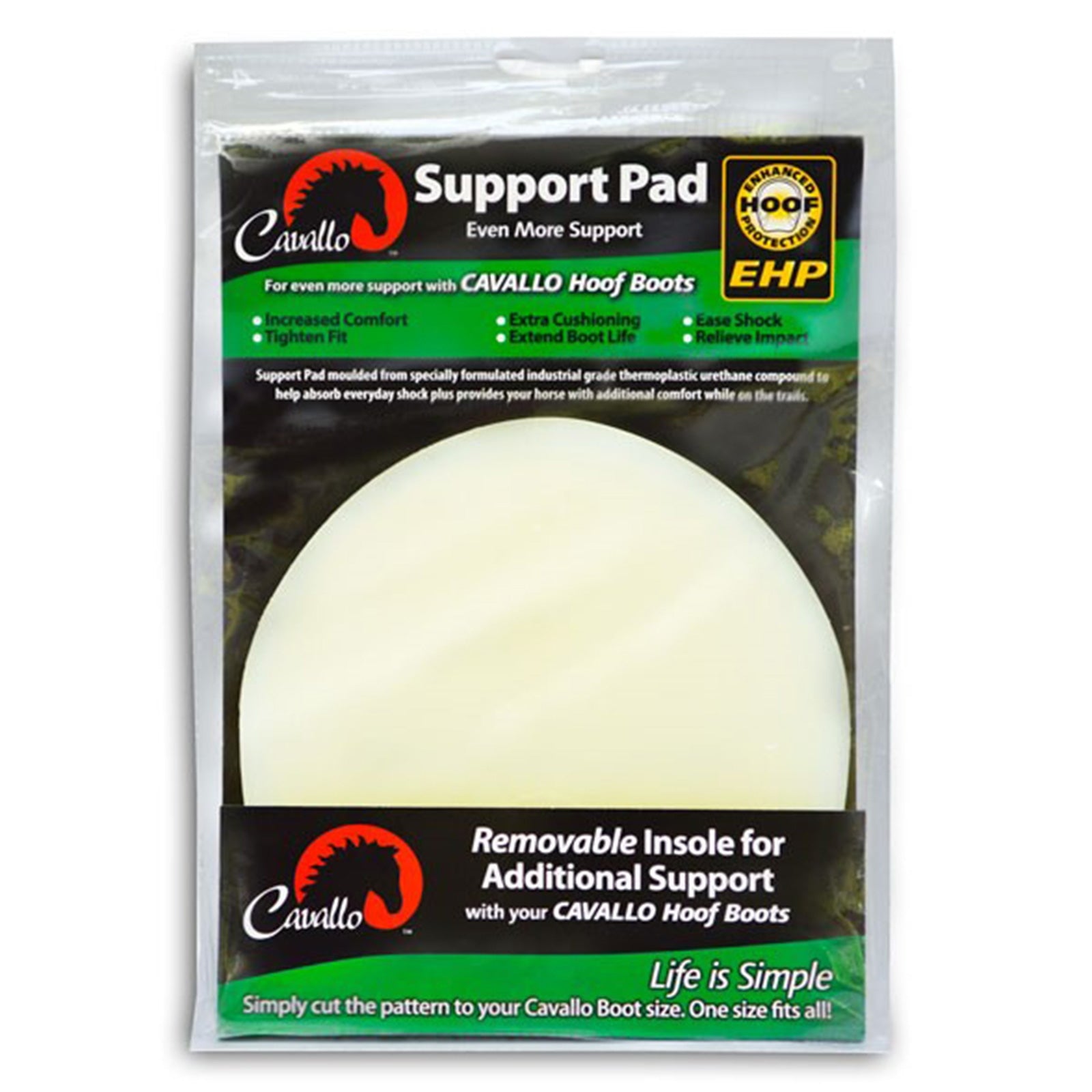 Cavallo Hoof Boots F.R.A. TPU Såler, par Leg Protection & Hoof Protection for Horses