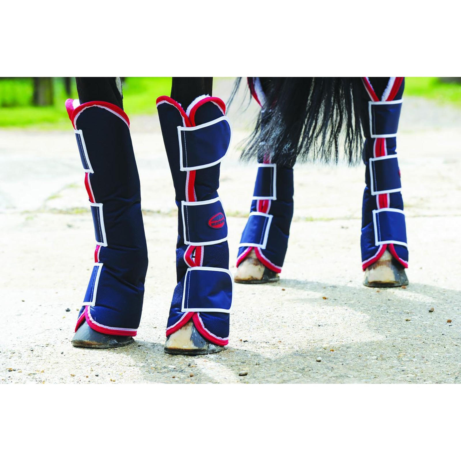 Weatherbeeta Wide Tab Lange Transportgamacher Leg Protection & Hoof Protection for Horses