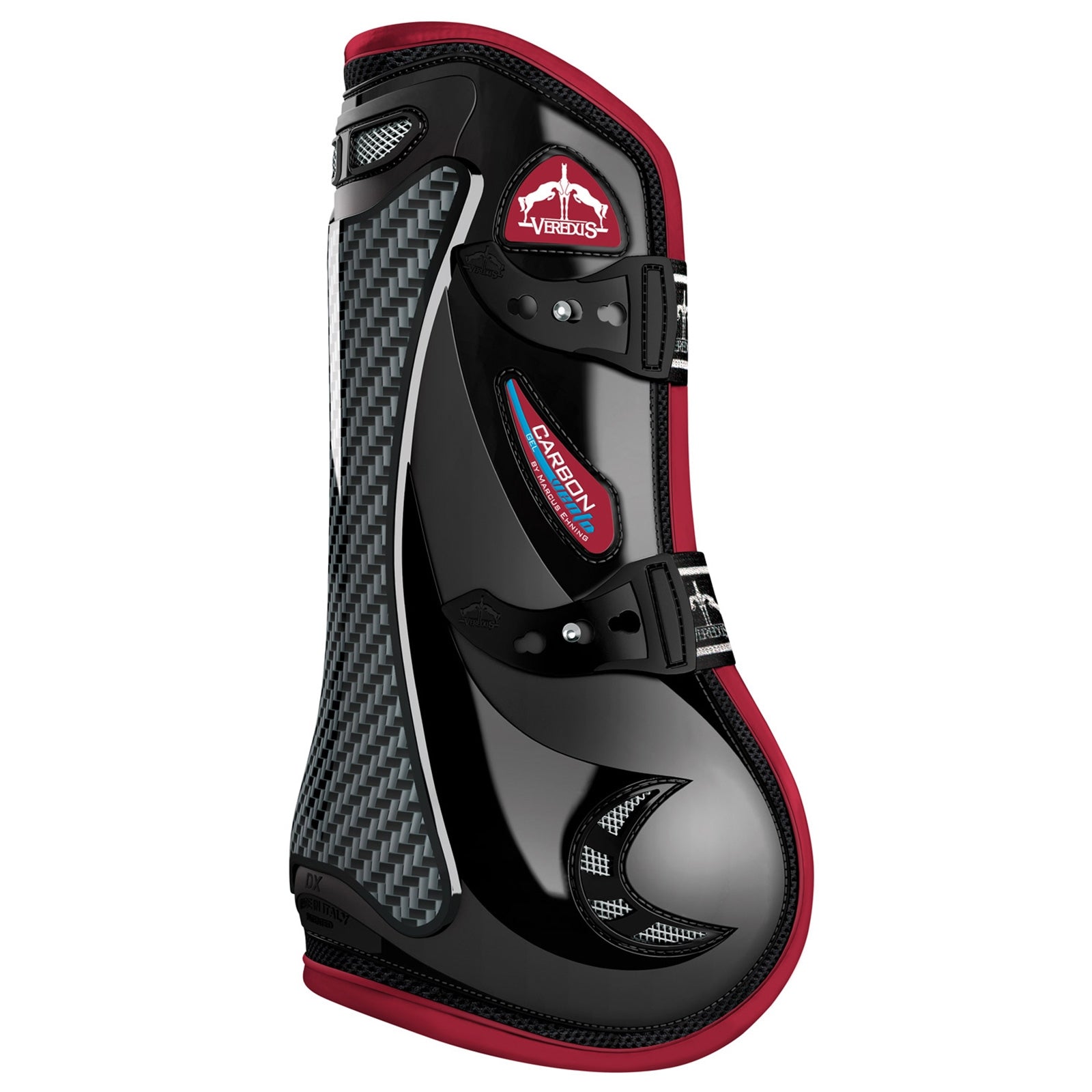 Veredus Carbon Gel Vento Colored Front, Tendon Boot Leg Protection & Hoof Protection for Horses