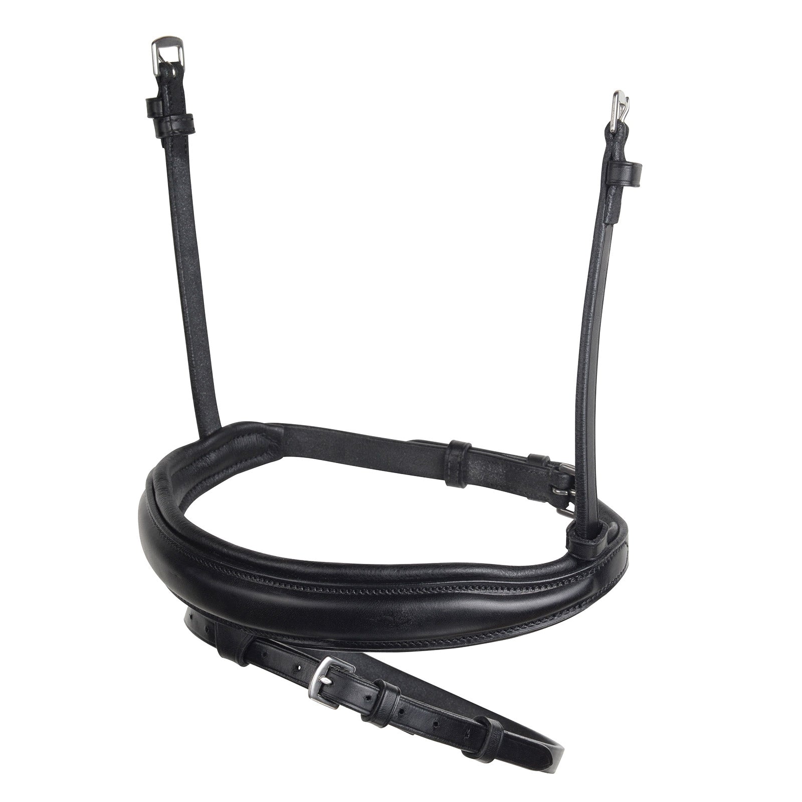 Collegiate Mono Crown Flash næsebånd. Trenser & tøjler