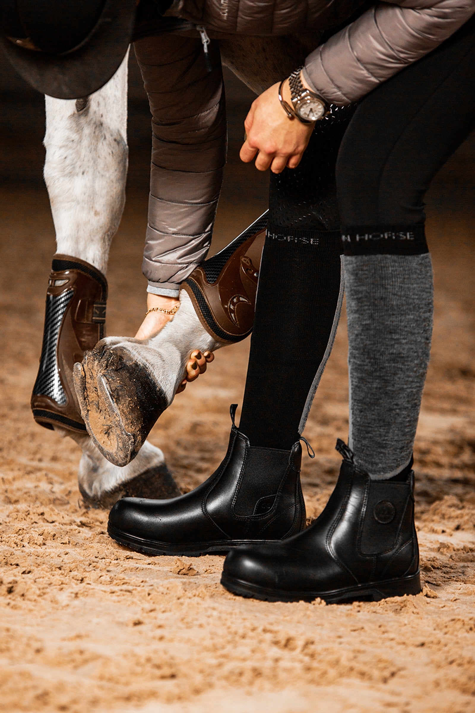 Mountain Horse XTR Lite Protective Jodhpur Støvler med Aluminium Tåkappe Støvler & Leggings