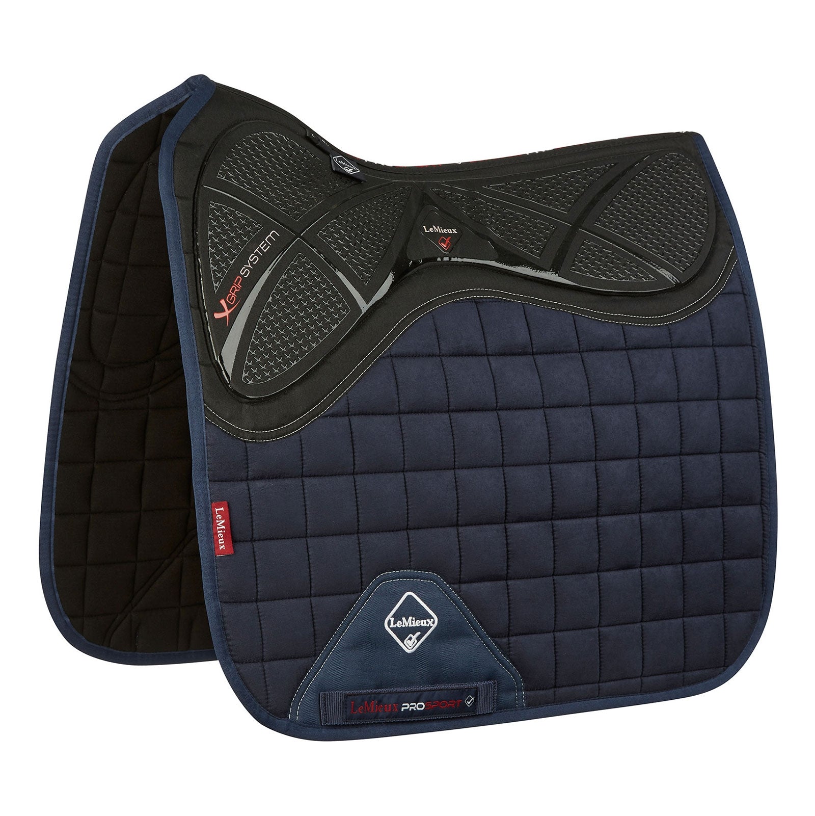 LeMieux X-Grip Silicone Square Dressurunderlag Sadelunderlag