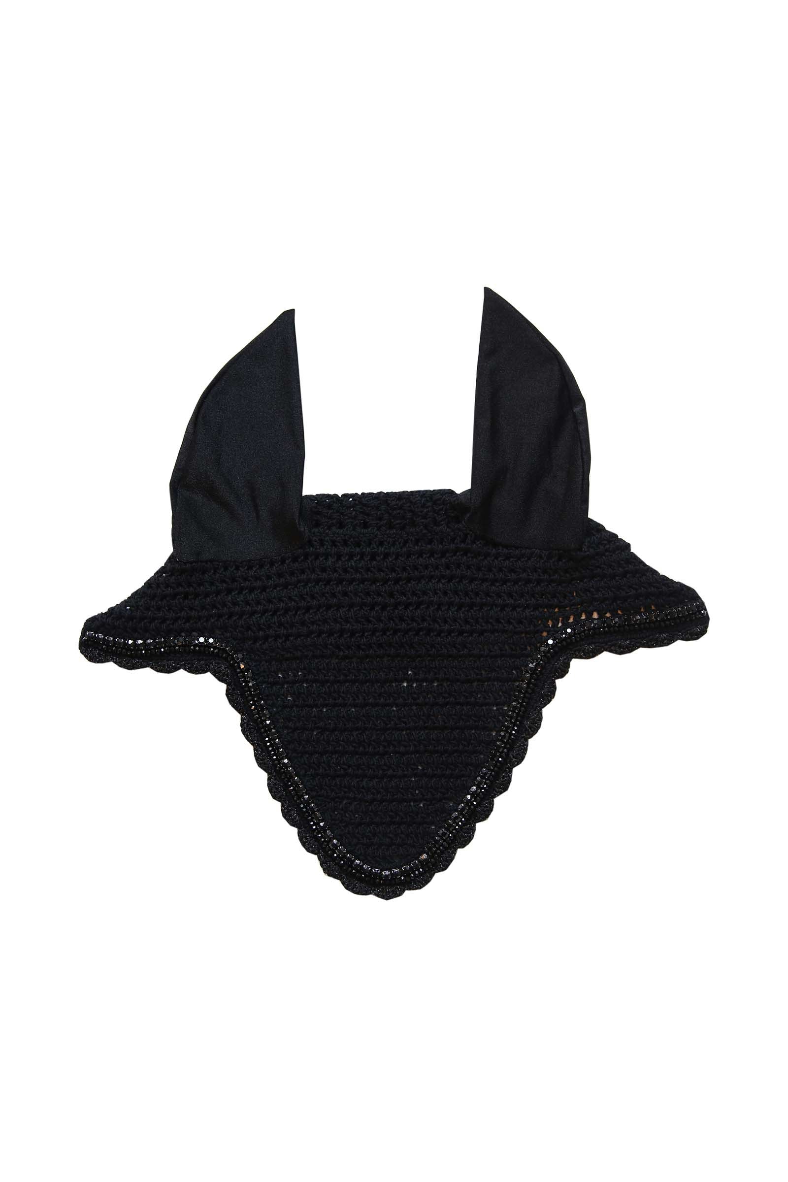 Kentucky Horsewear hut, lang med sten og perler, lydtæt Sadelunderlag