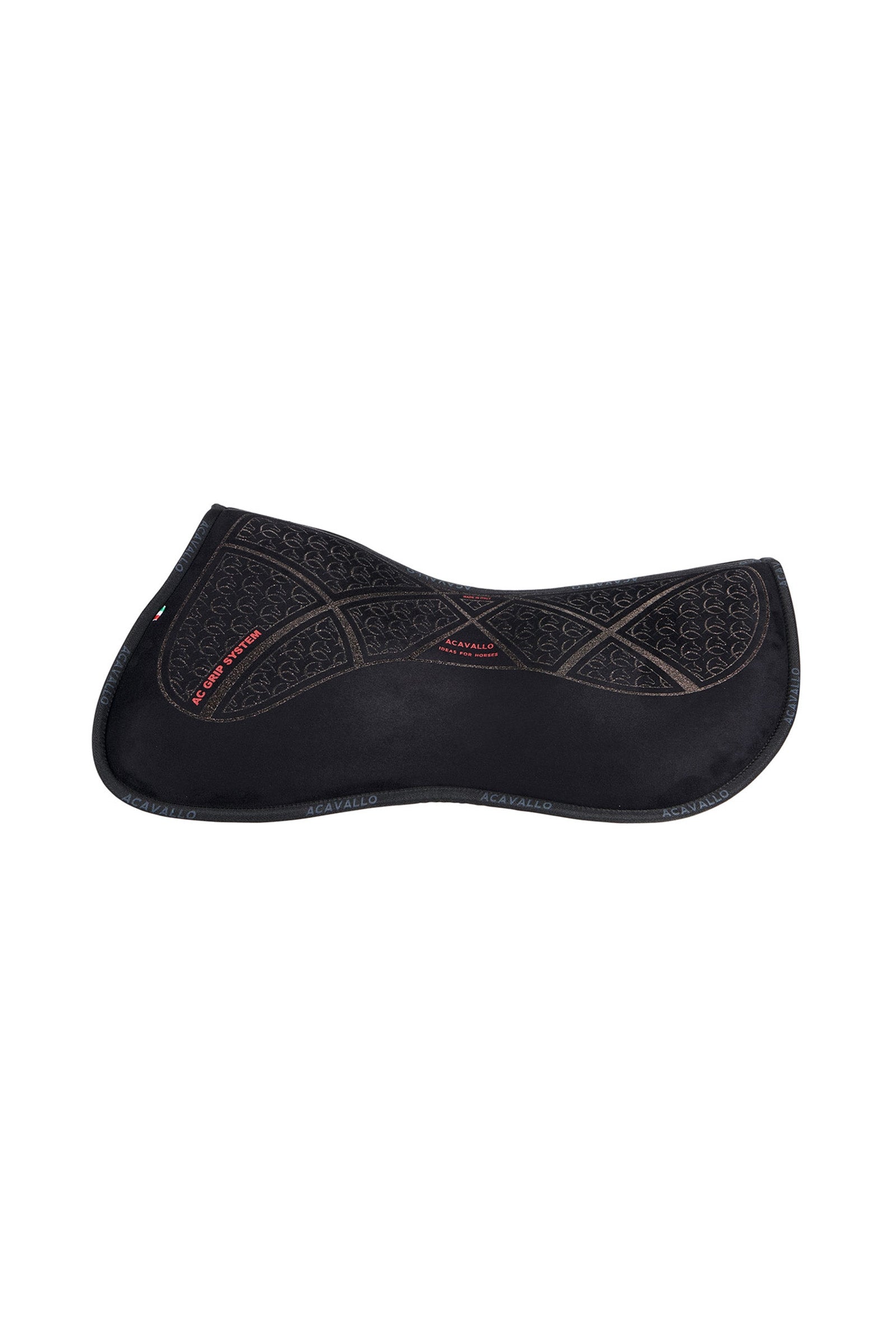 Acavallo AC-Grip System & Memory Foam Half Pad Saddle Pads