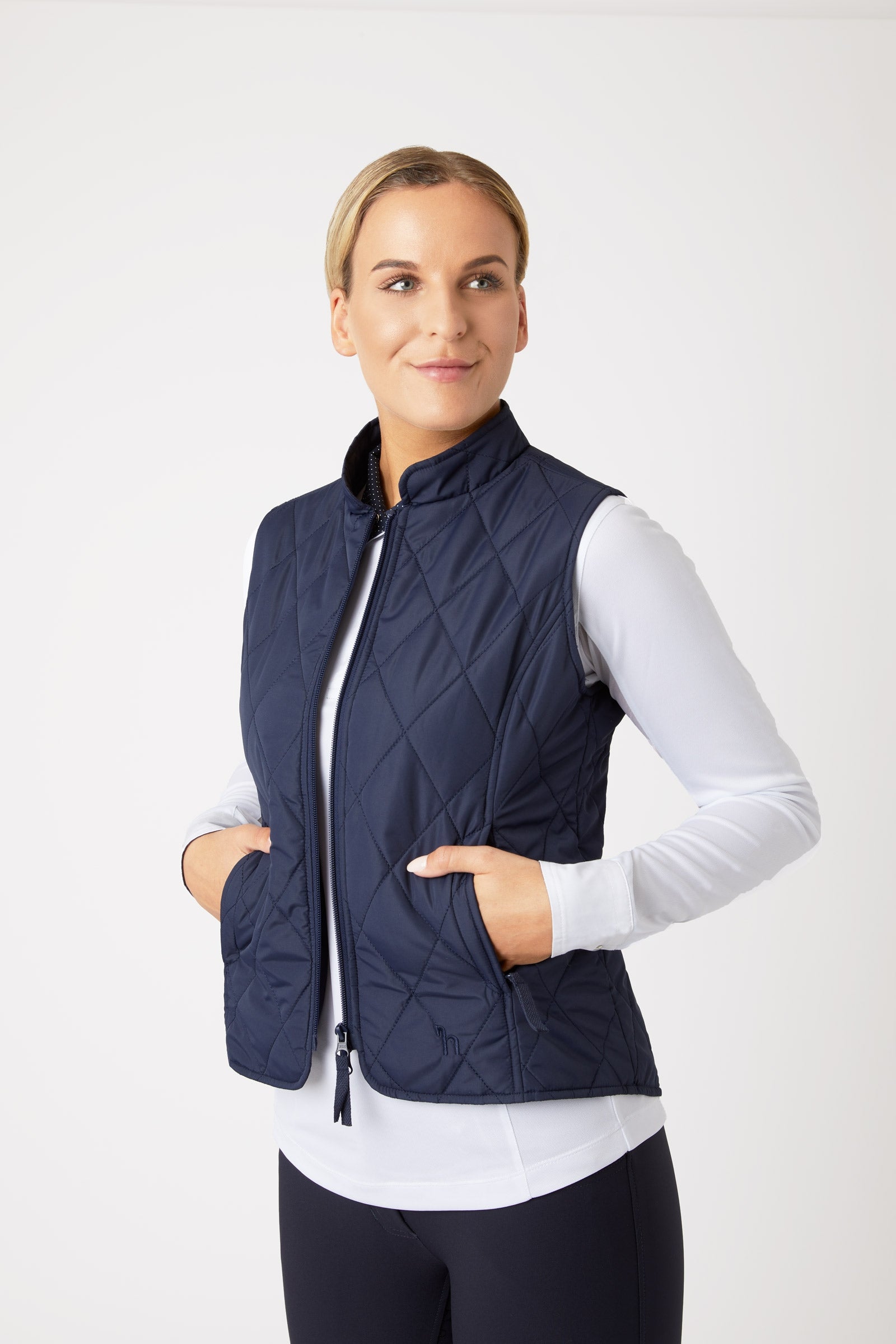 Horze klassisk quiltet vest, damemodel Ridetøj til dame
