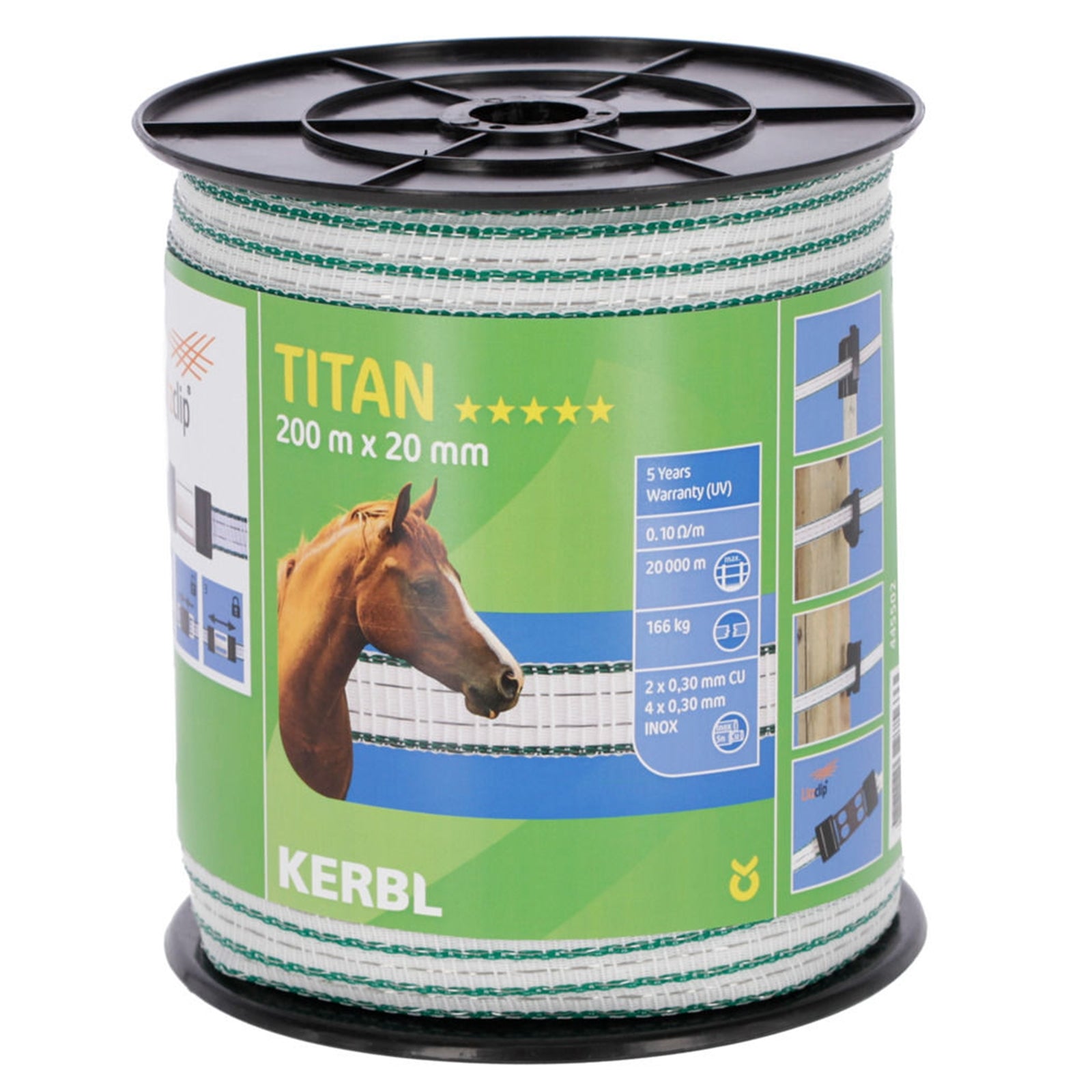 Farm Patrol Kerbl Titan Hegnsbånd, 20mm Elhegn