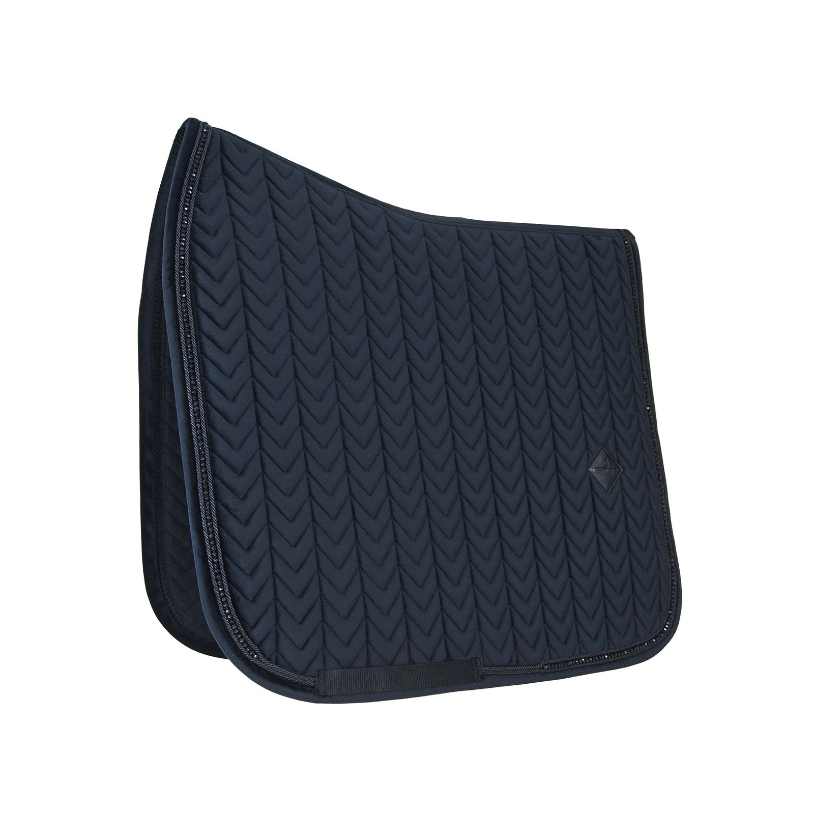 Kentucky Horsewear Dressage Saddle Pad Velvet Pearls Sadelunderlag