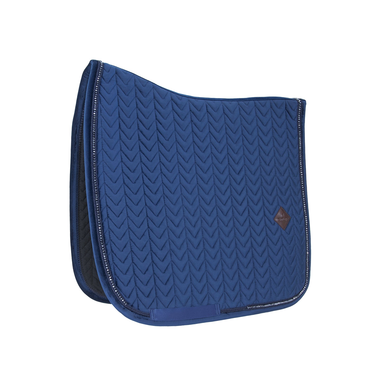 Kentucky Horsewear Dressage Saddle Pad Velvet Pearls Sadelunderlag