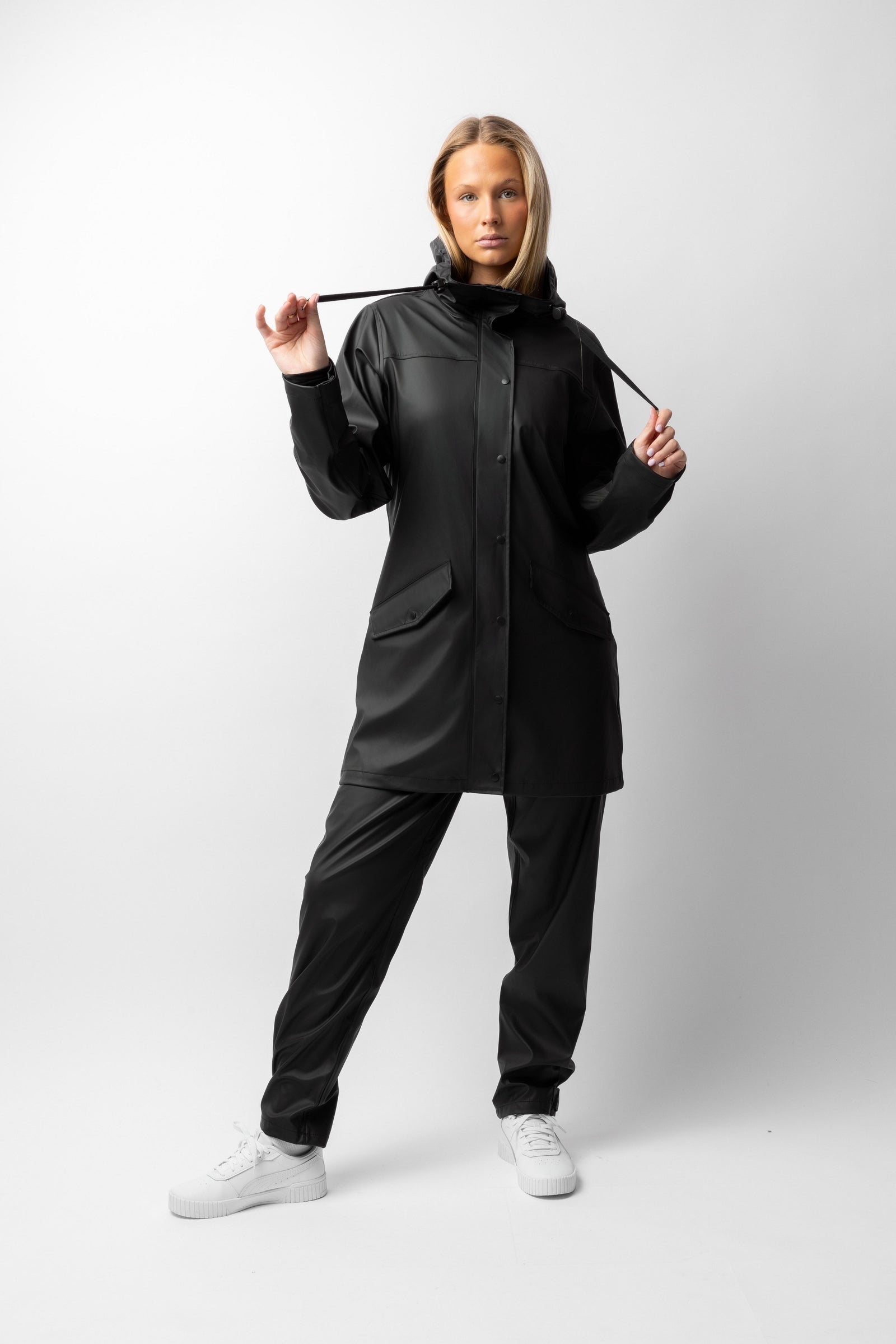 Horze Billie Women's PU Rain Riding Jacket Women’s Riding Clothing