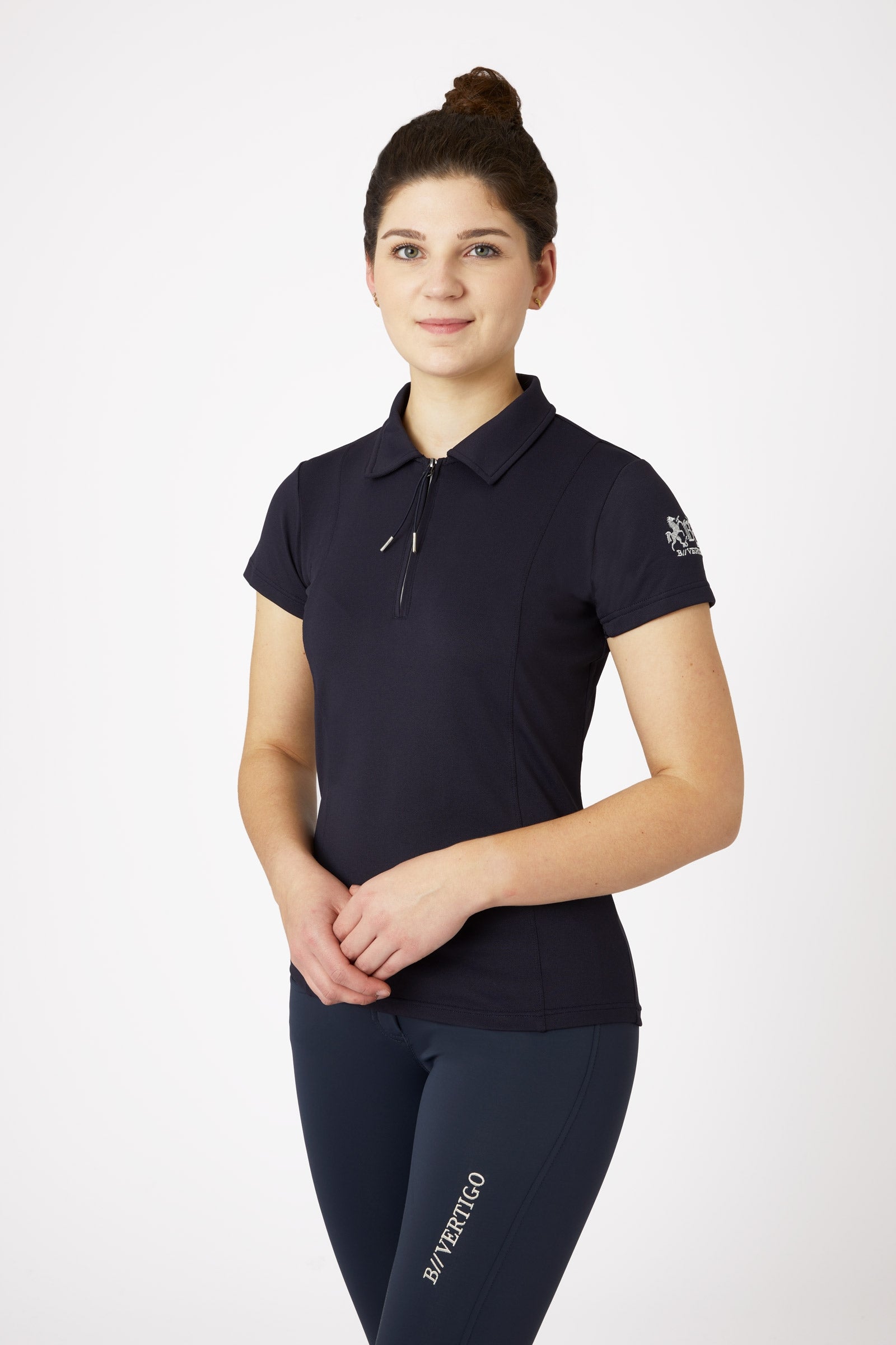 B Vertigo Claudine kortærmet poloshirt, damemodel Ridetøj til dame
