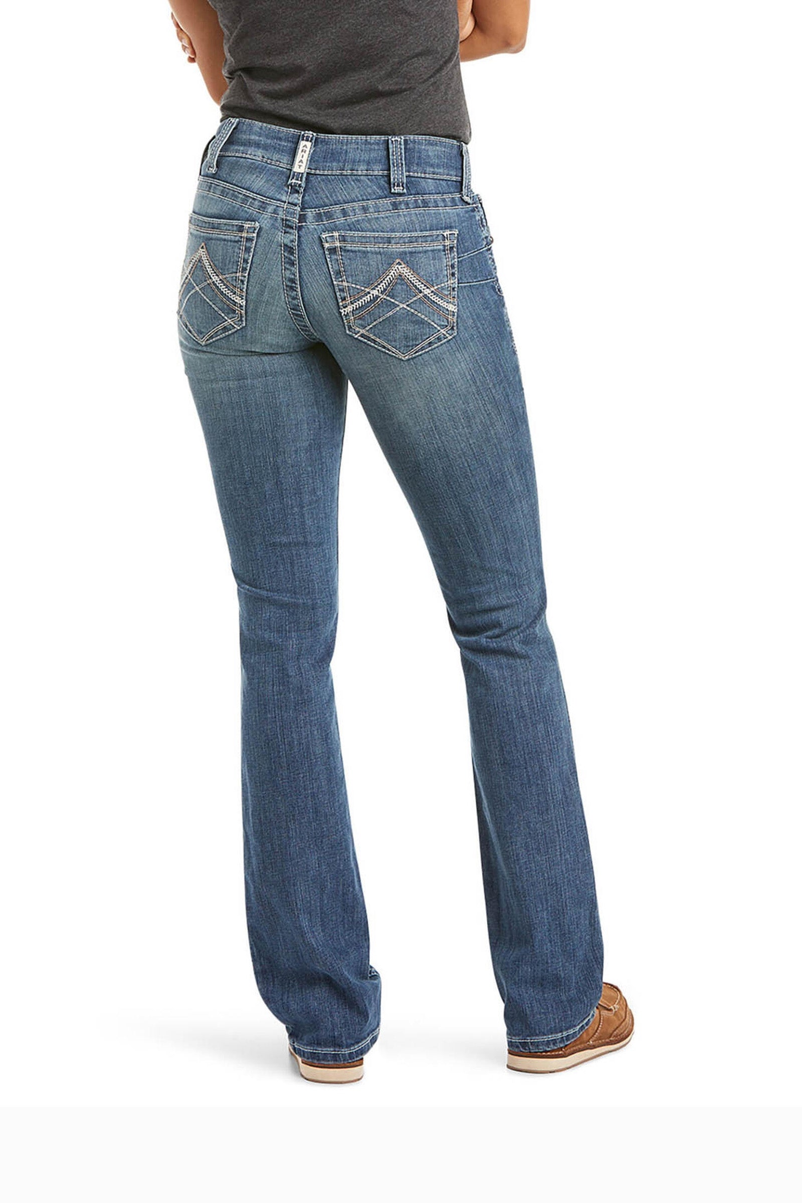 Ariat Real Stretch Icon Straight Jean, damemodel Womens Breeches