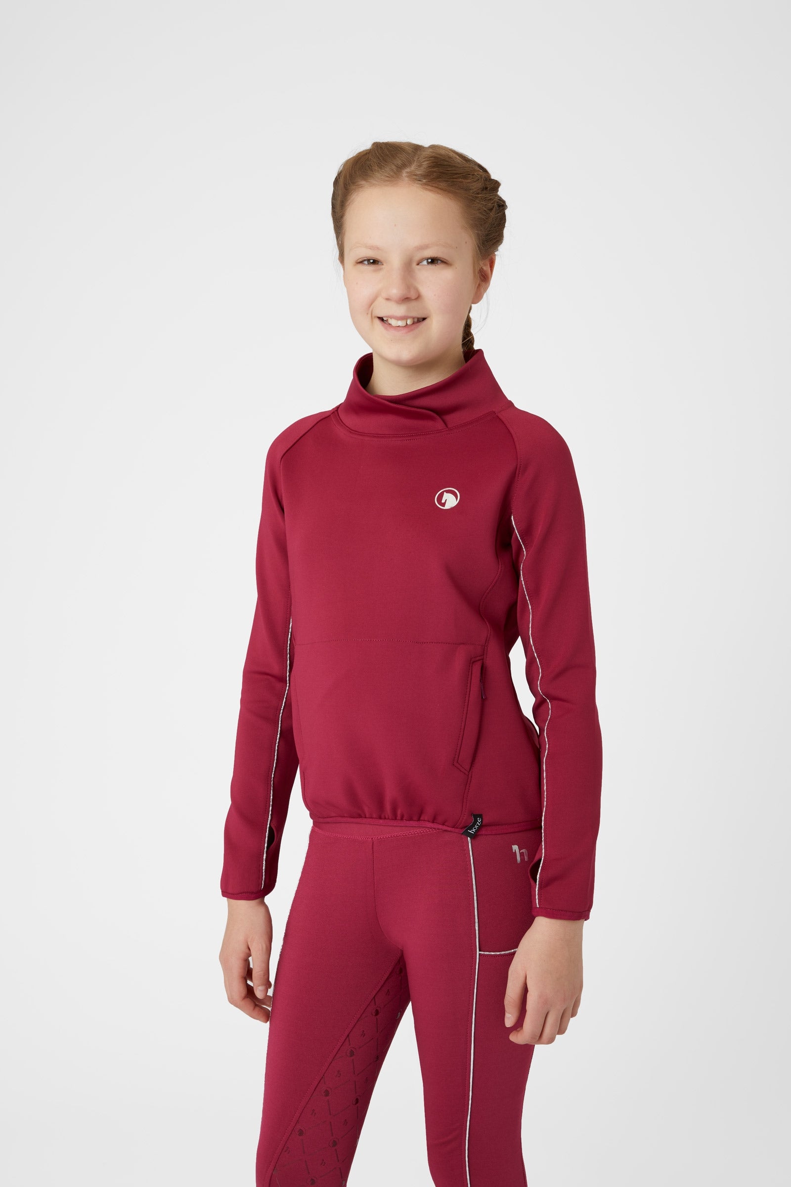Horze Ella funktionel sweatshirt, børnemodel Ridetøj til børn