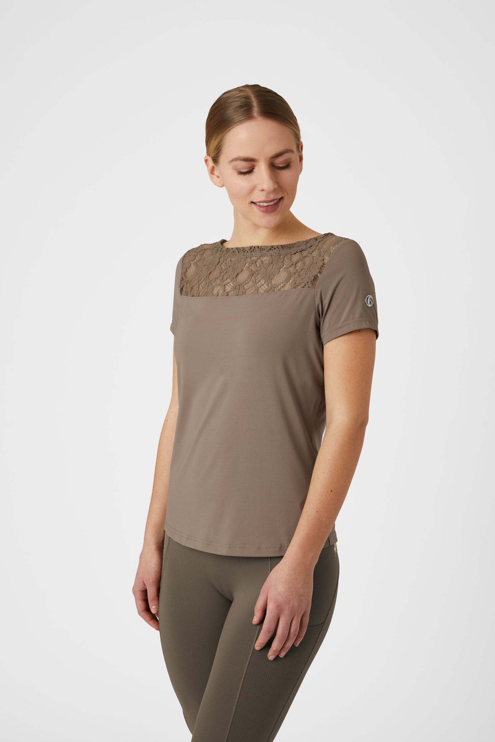 B Vertigo Natalia blonde T-shirt, damemodel Ridetøj til dame