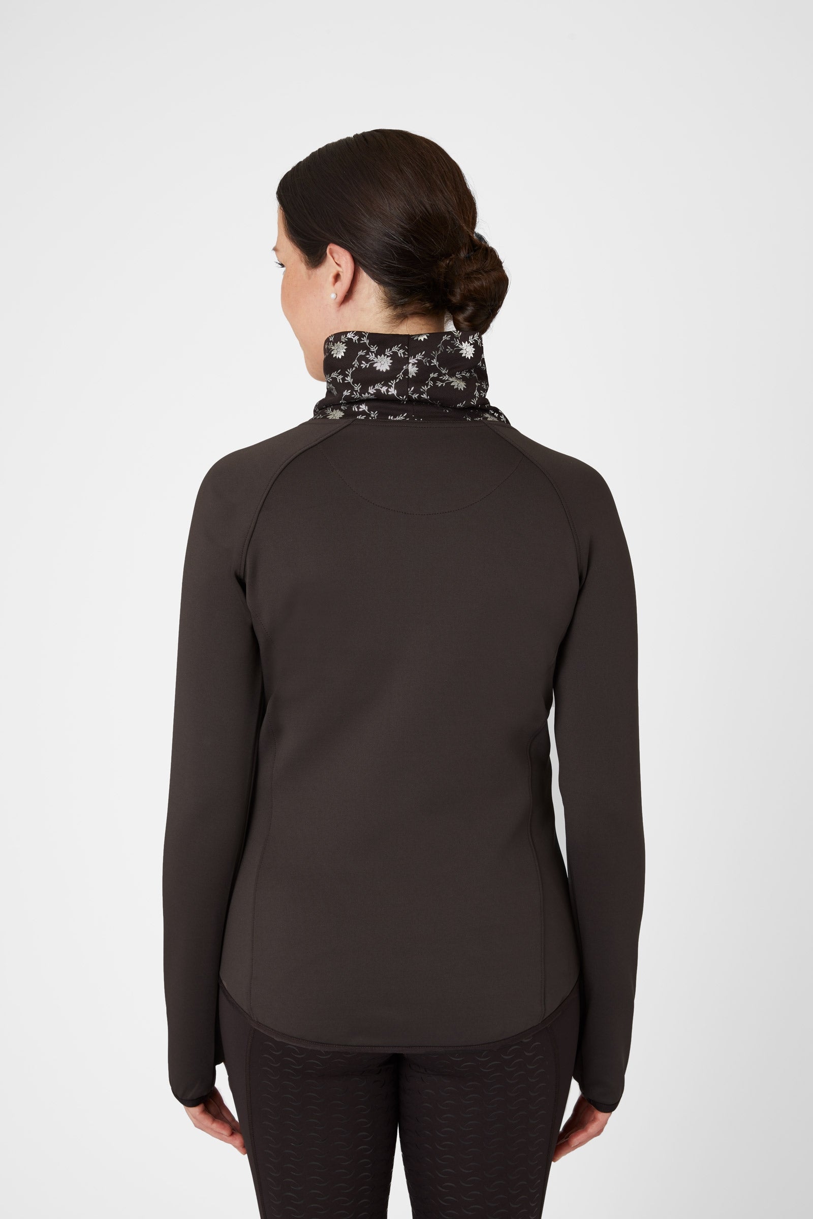 Horze Kaitlin Women's Functional Sweatshirt with Flower Collar Women’s Riding Clothing