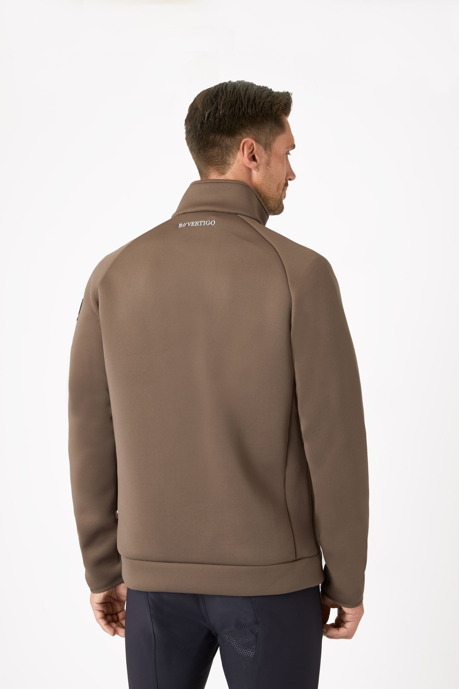 B Vertigo Nicolas Men's Functional Sweatshirt with Zipper Pockets Mens Riding Clothing