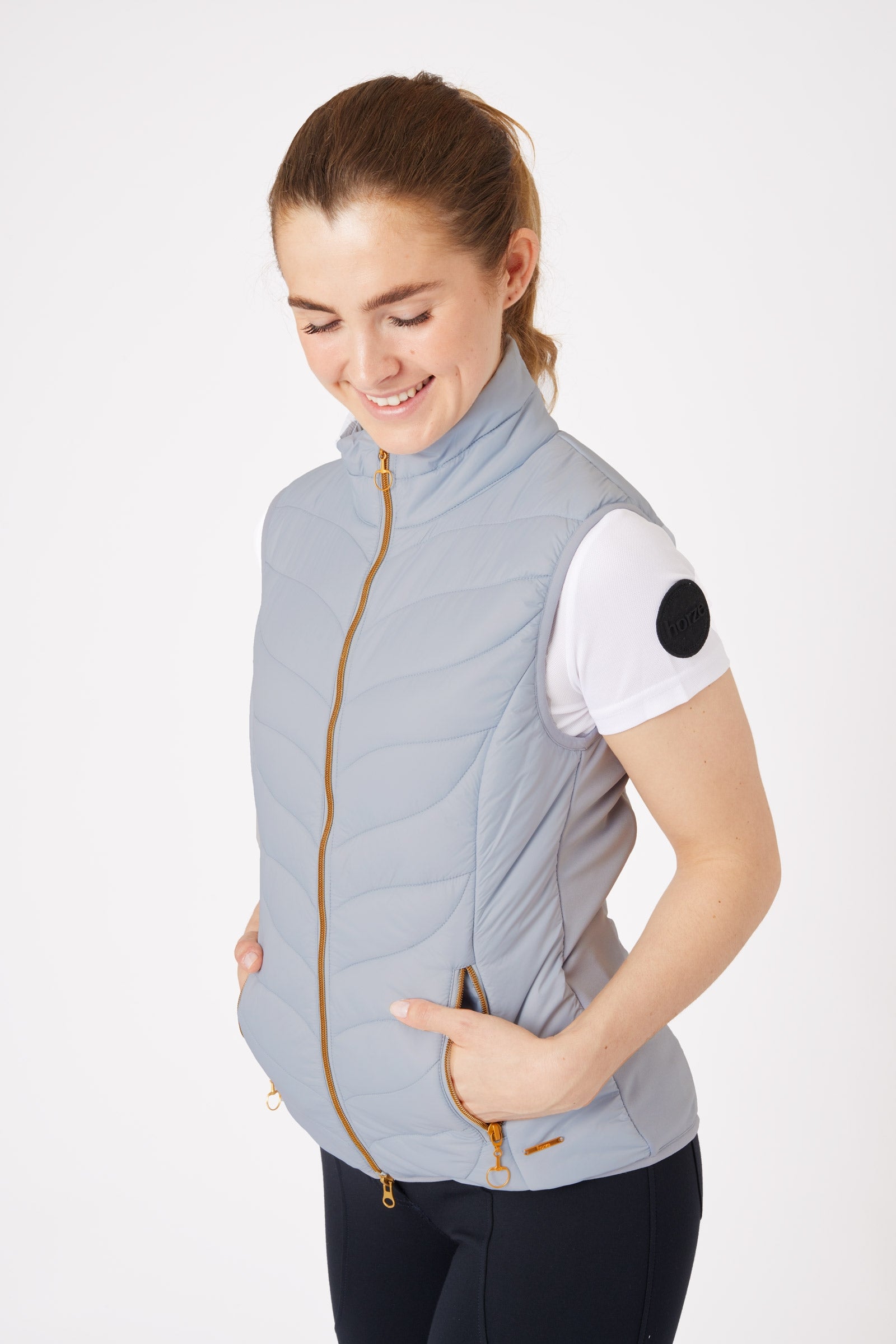 Horze Shannon Lightweight Padded Women's Riding Vest Women’s Riding Clothing