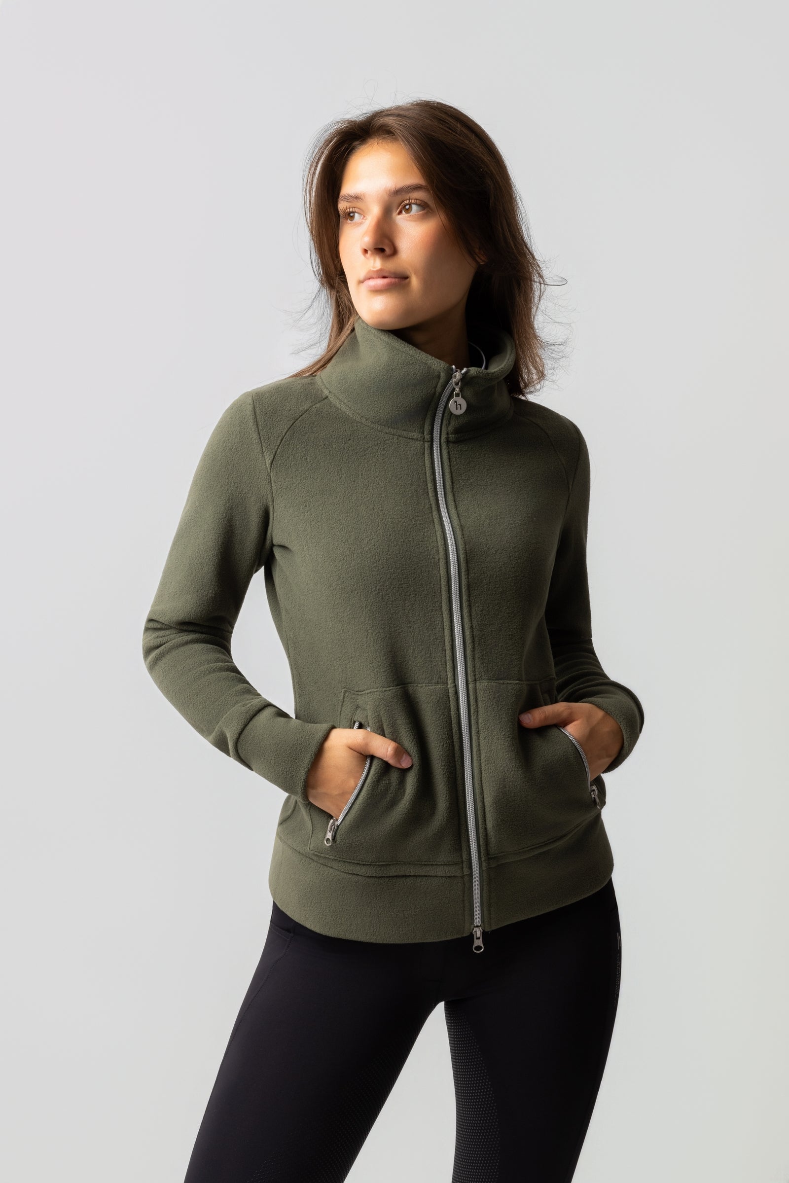 Horze Ellie Fleece Ridejakke, damemodel Ridetøj til dame