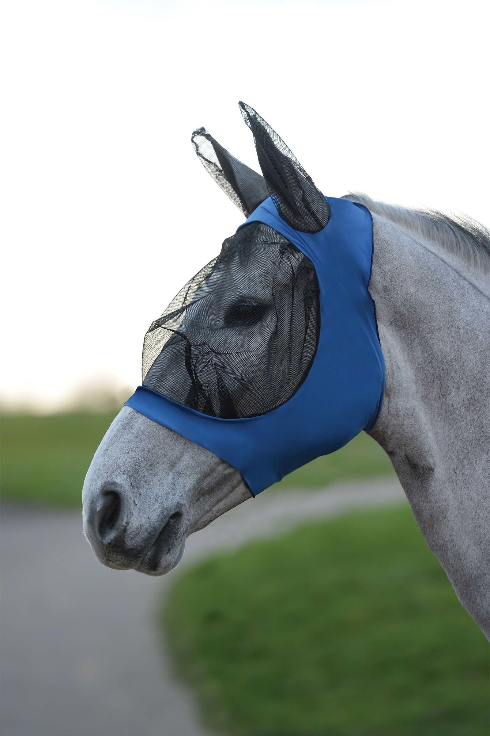 Weatherbeeta Deluxe Stretch Bug Eye Saver med ører Fluebeskyttelse