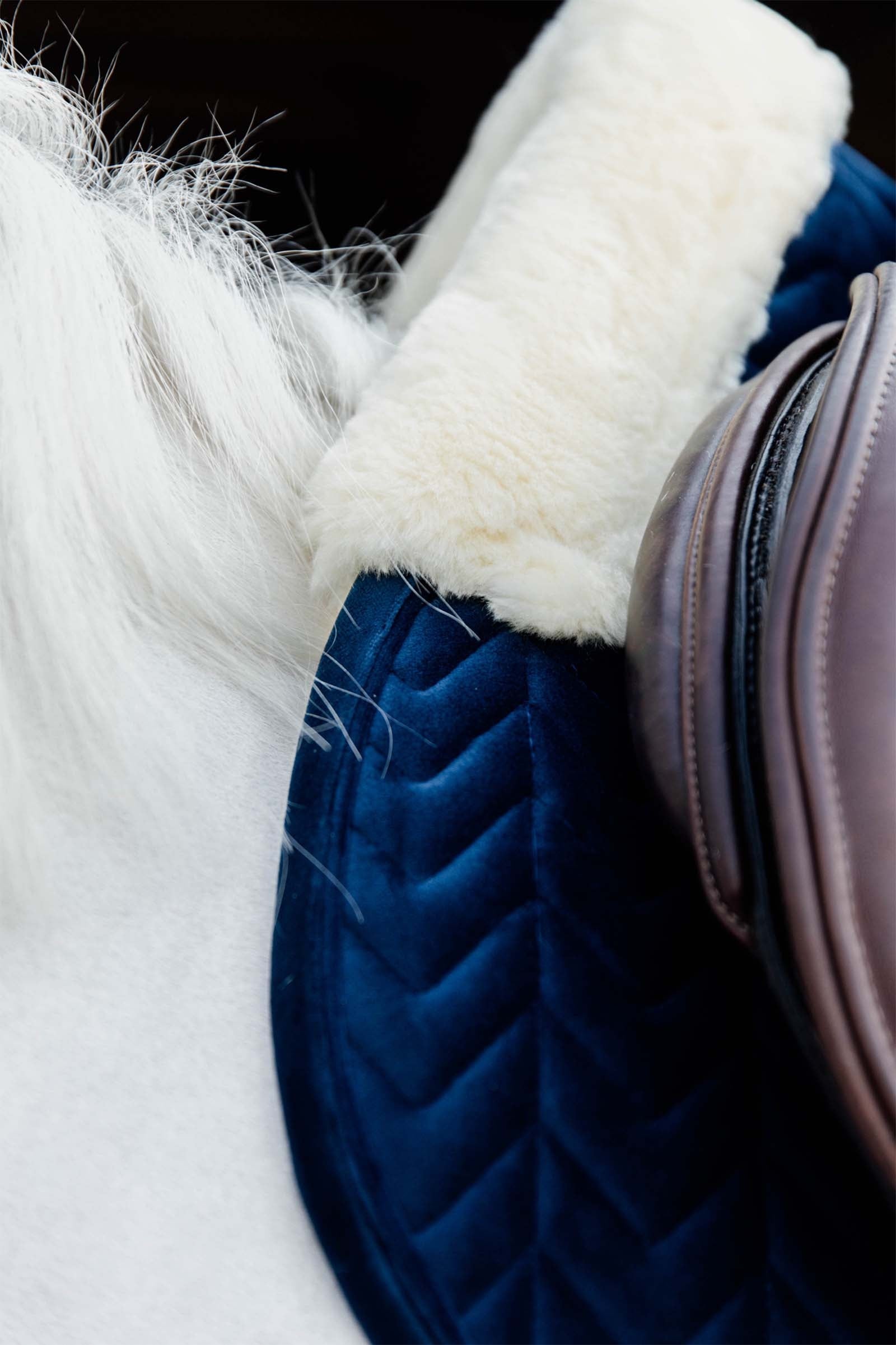 Kentucky Horsewear Velvet Skin Friendly Jumping Saddle Pad Saddle Pads