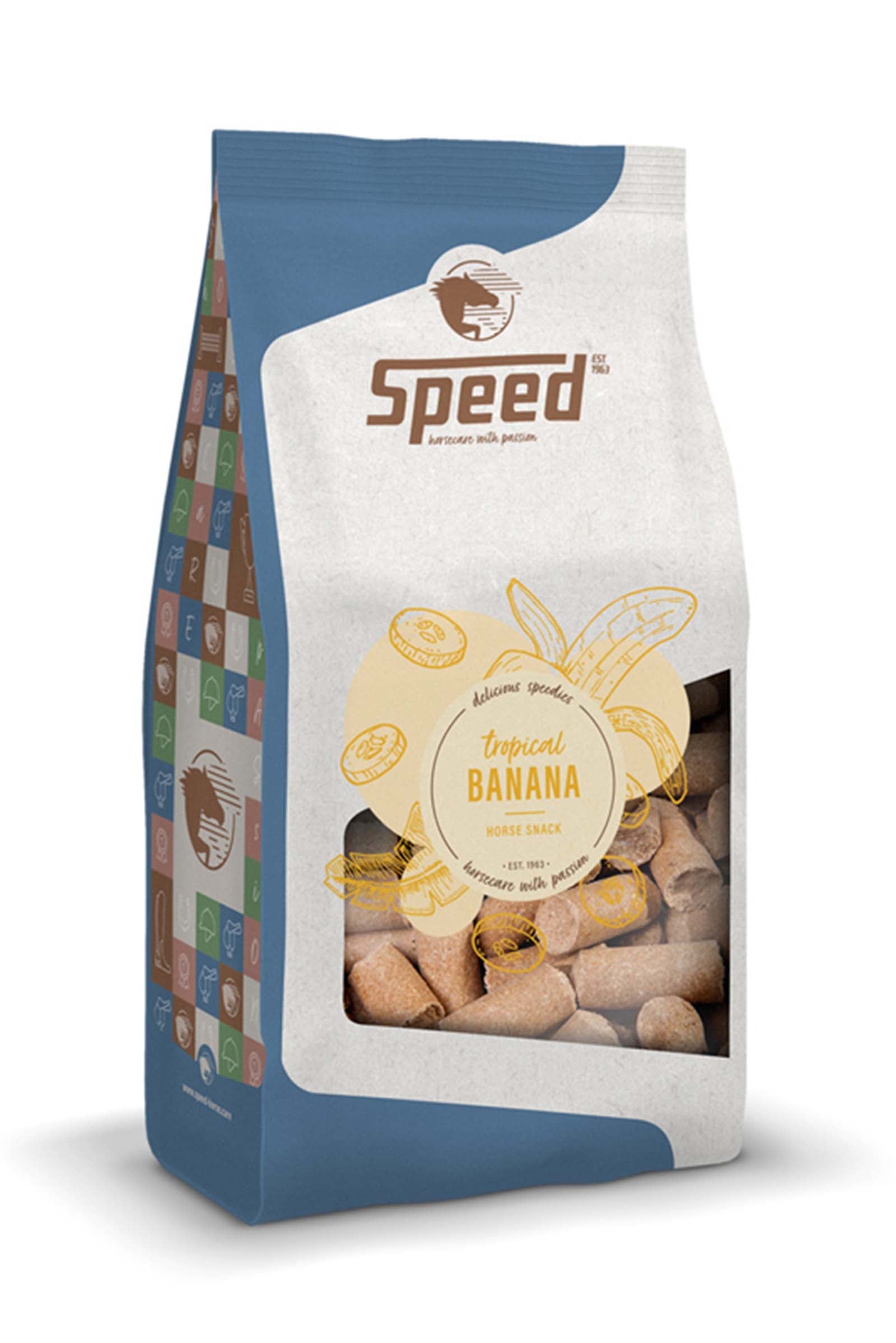 Speed Banana Delicious Speedies, Godbidder, 1 kg Horse Feed & Nutrition