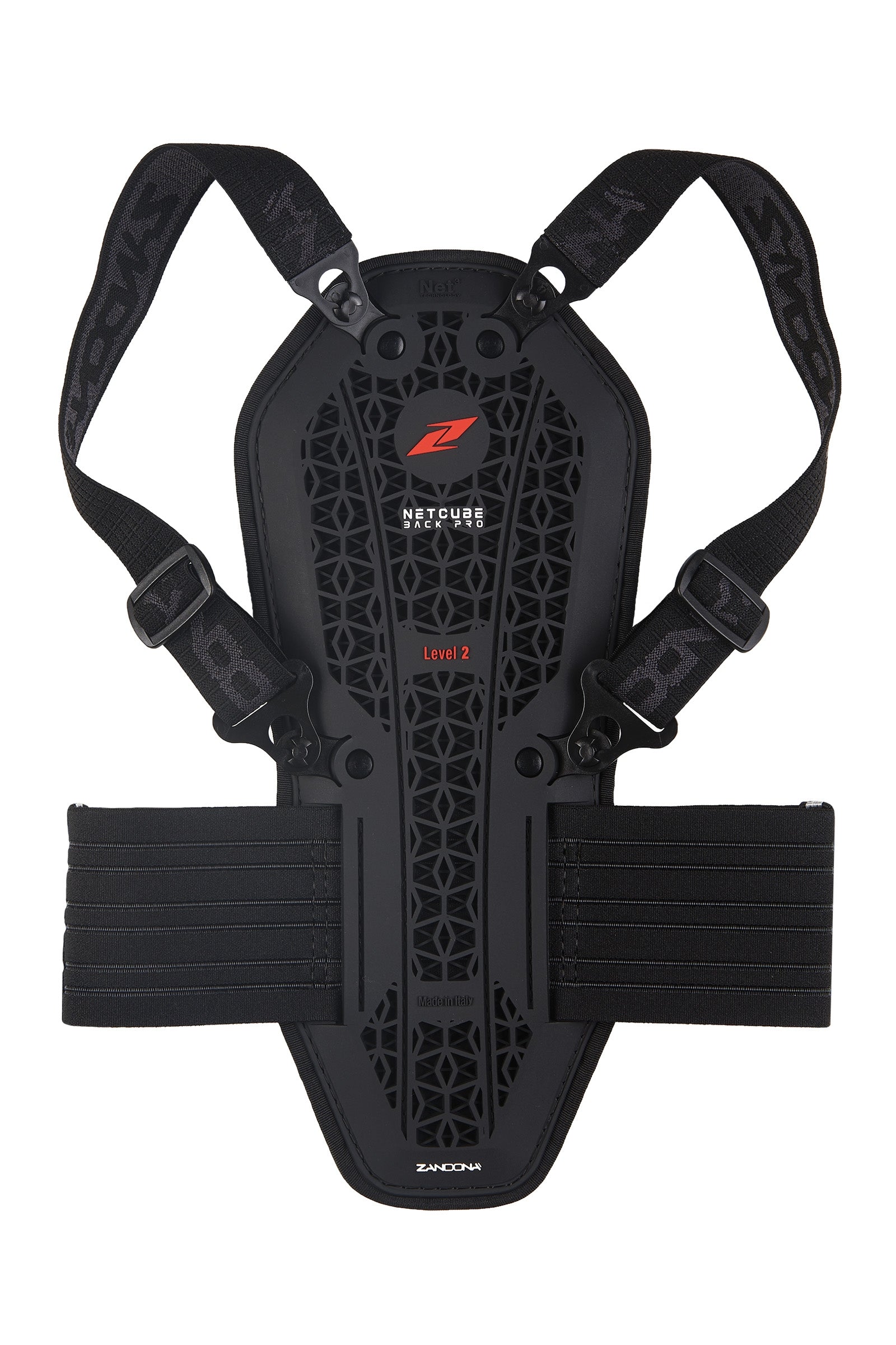 Zandona Netcube Back Pro Kid x7 (121-135cm) Rygbeskytter Ridehjelme & Sikkerhedsveste