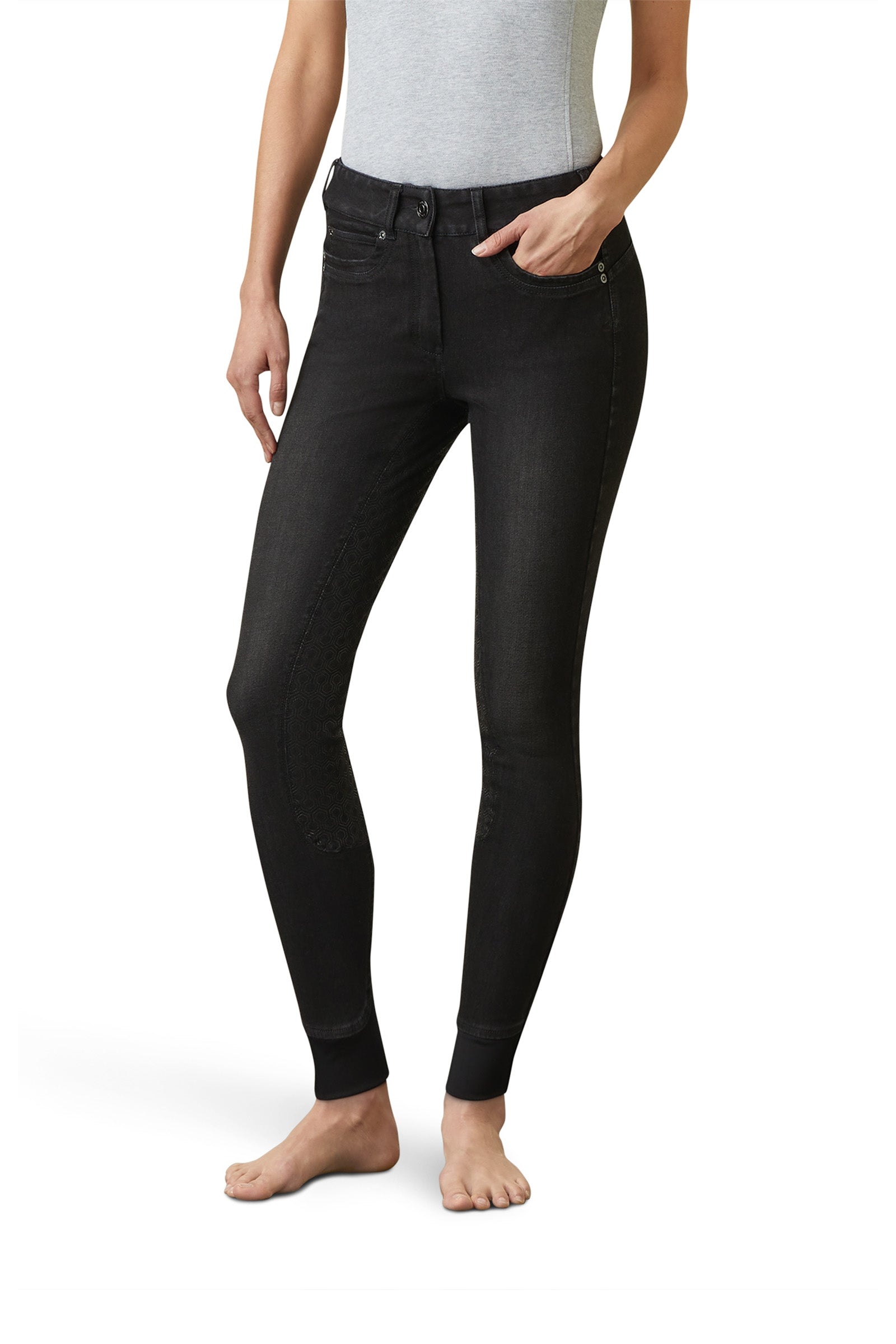 Ariat Halo B denim ridebukser med fuld greb til kvinder Womens Breeches