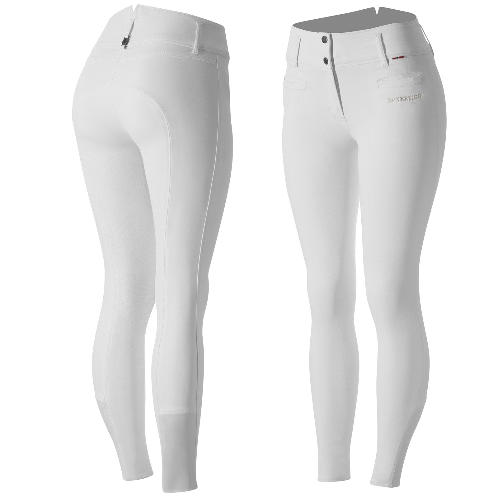 B Vertigo Tiffany ridebukser med silikone fuldbesætning til damer, UPF 50+ Womens Breeches