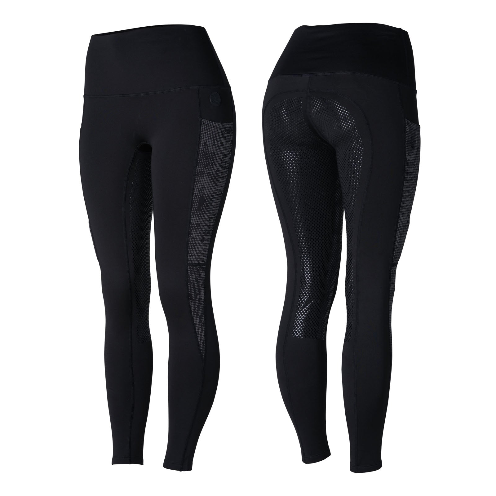 Horze Ramona ridetights med fleece, høj talje og refleks, damemodel Womens Breeches