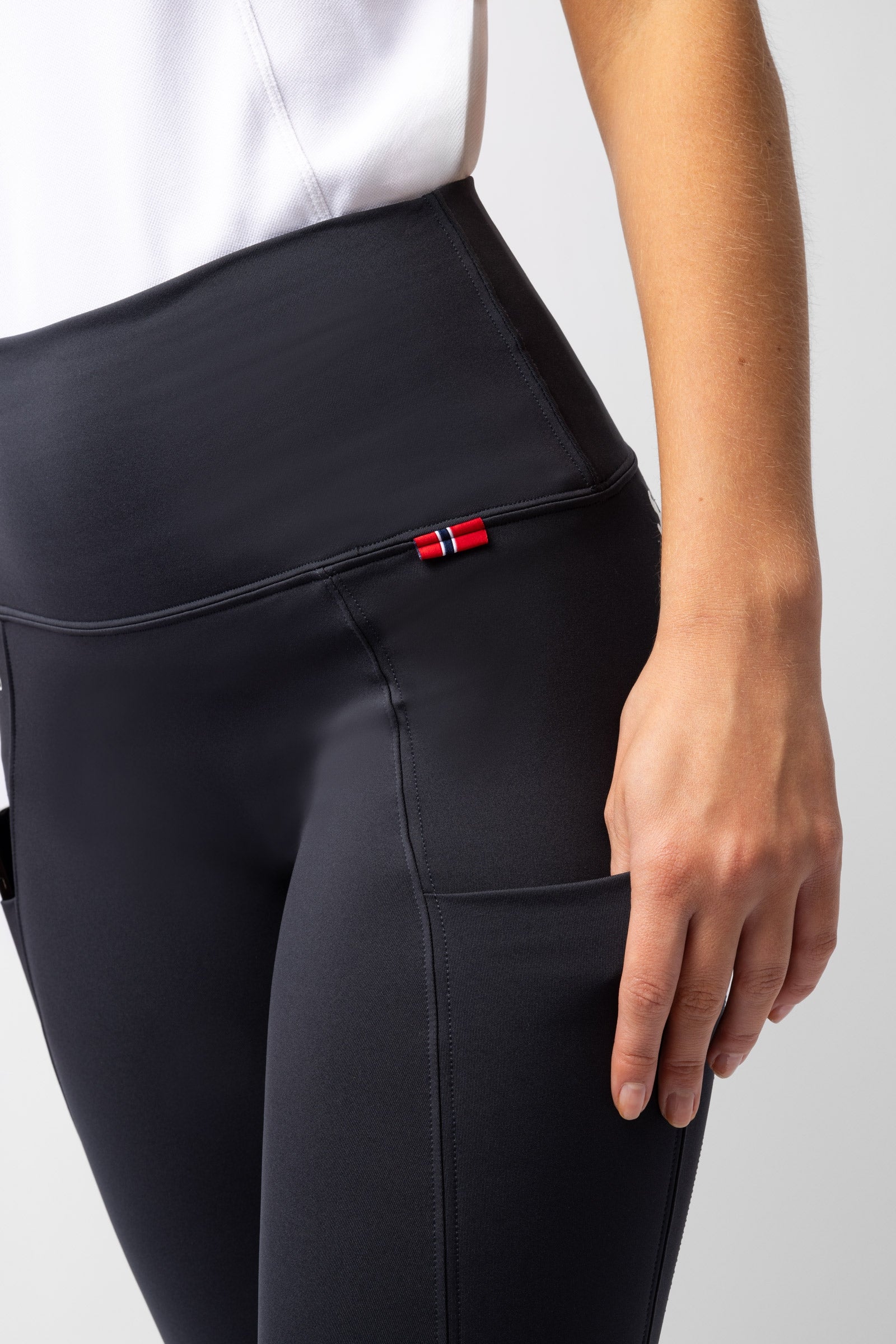 B Vertigo Lara Women's High Waist Full Seat Tights Womens Breeches