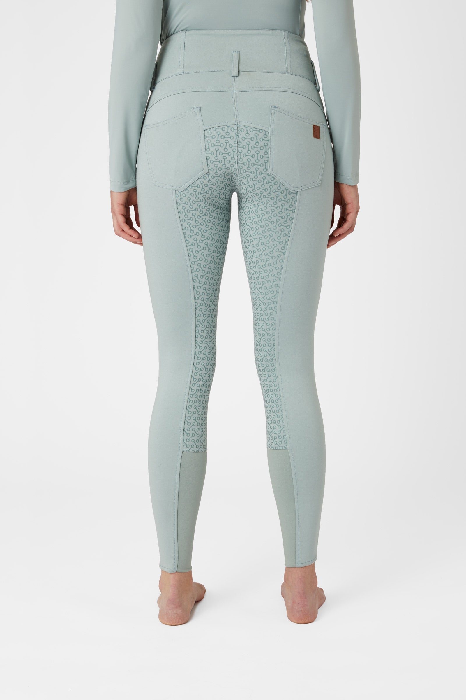 Horze Tara Women's High Waist Full Seat Breeches Womens Breeches