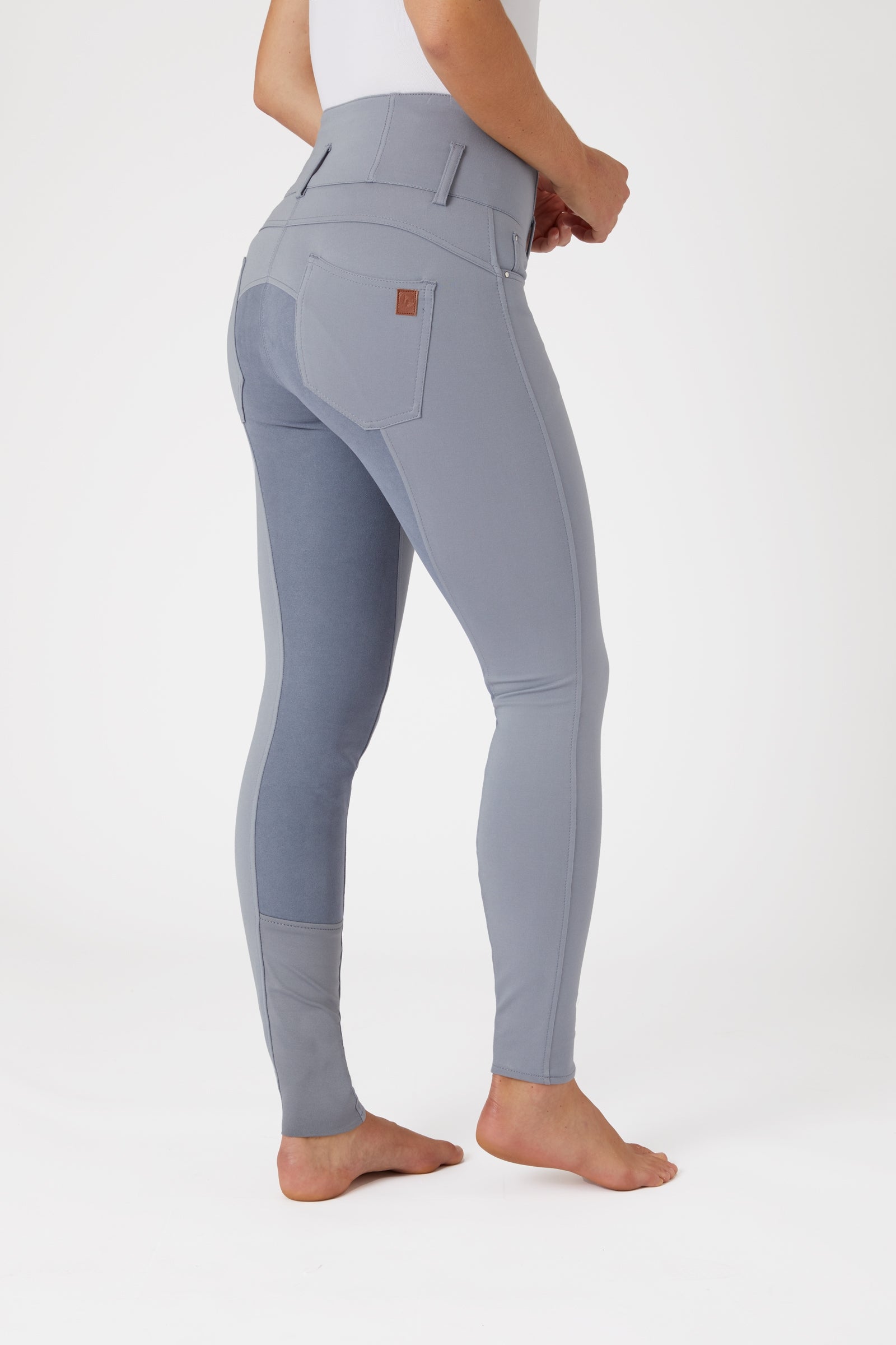 Horze Tara højtaljede fuldskindsridebukser, damemodel Womens Breeches